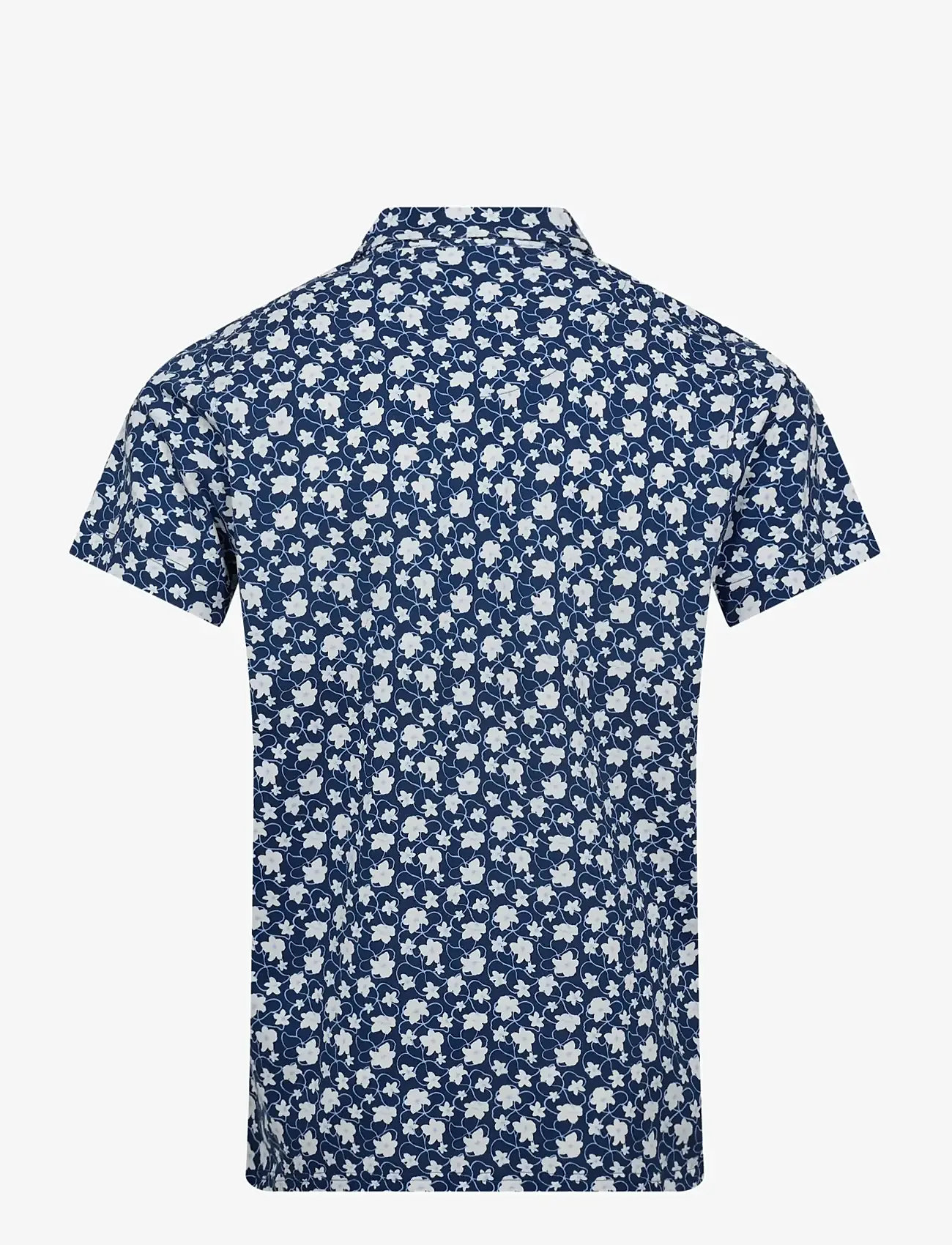 Bruun & Stengade - BS Symi Regular Fit Polo Shirt - kortærmede poloer - navy - 2