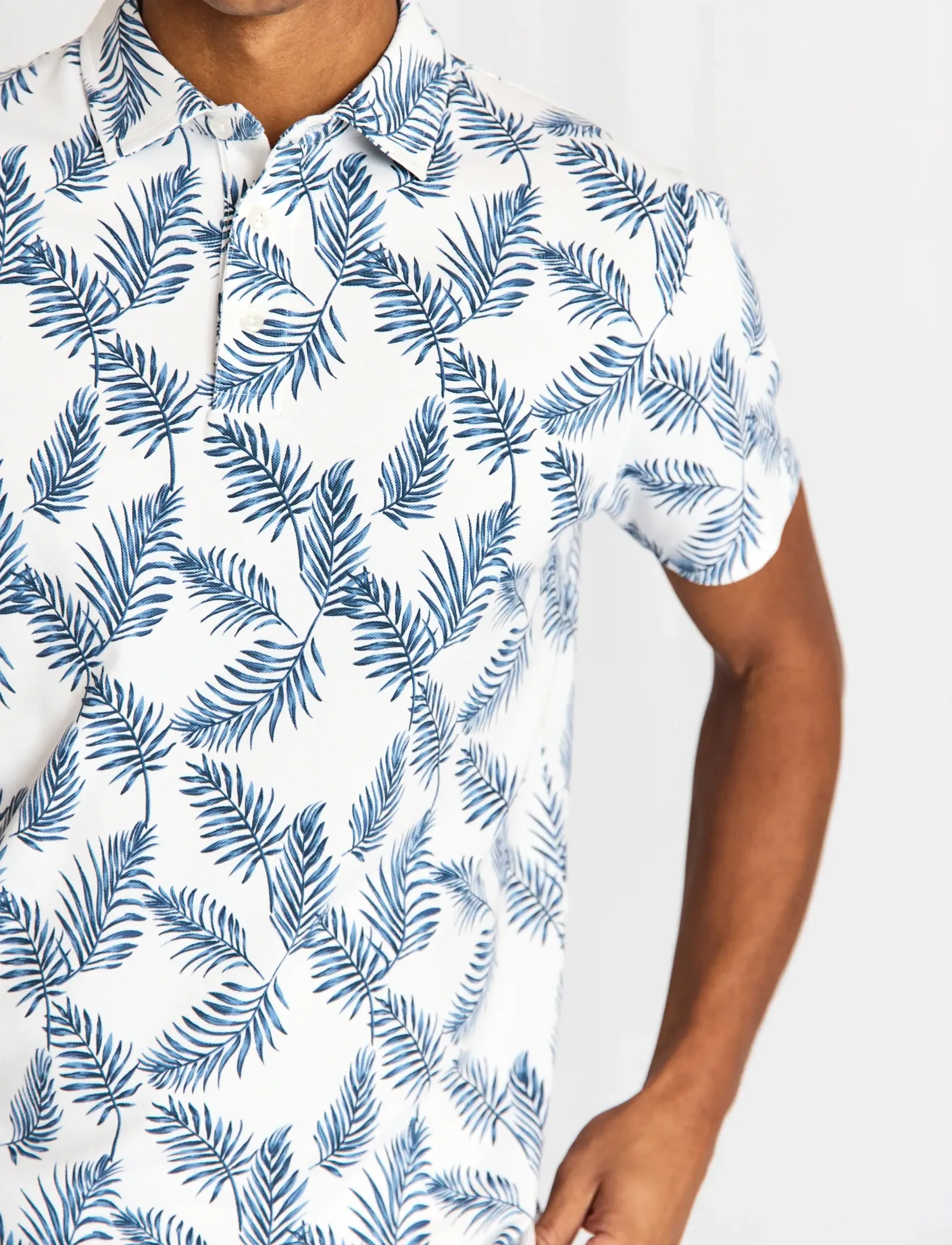 Bruun & Stengade - BS Ithaca Regular Fit Polo Shirt - kurzärmelig - white - 3