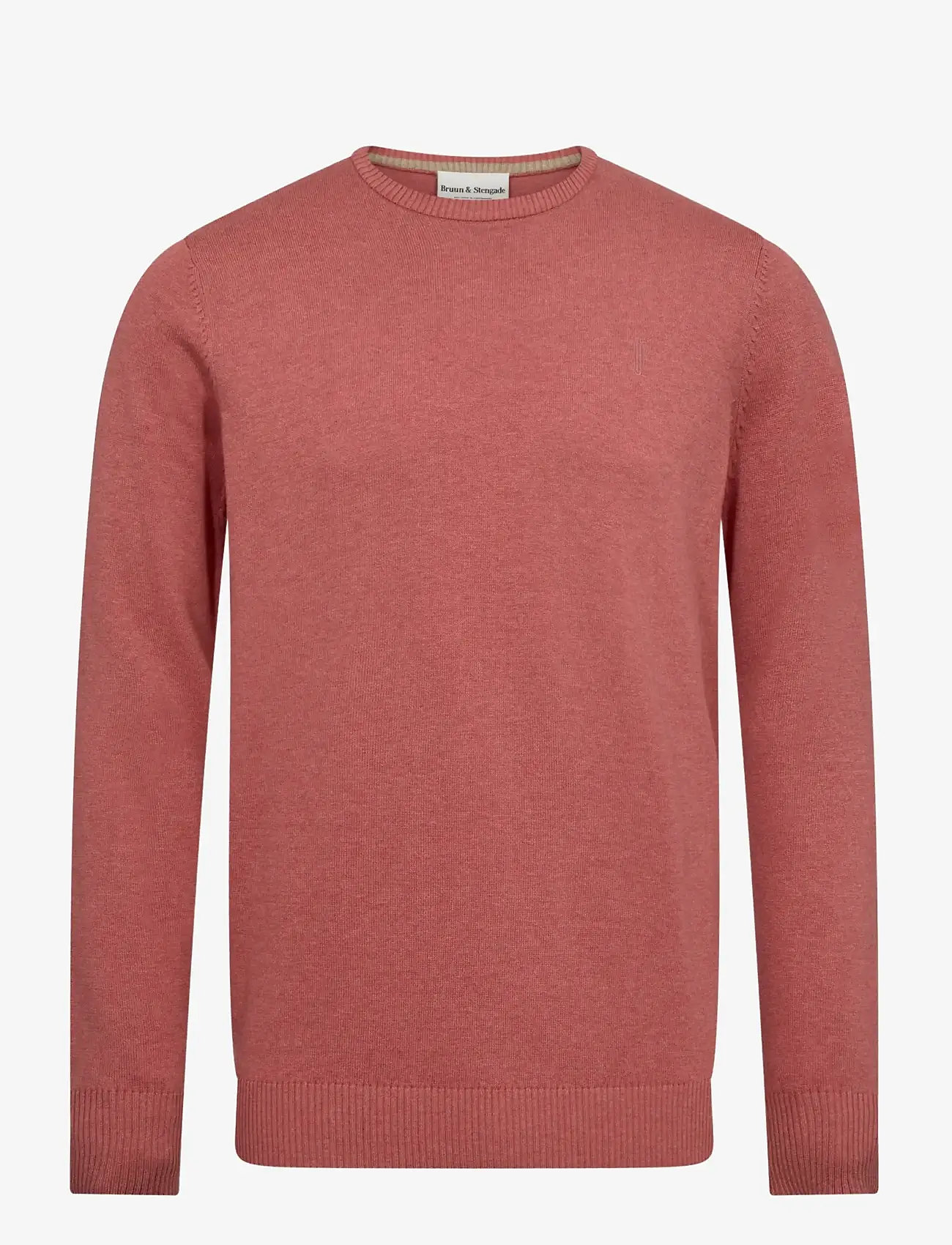 Bruun & Stengade - BS Jupiter Regular Fit Knitwear - rundhals - dusty clay - 1