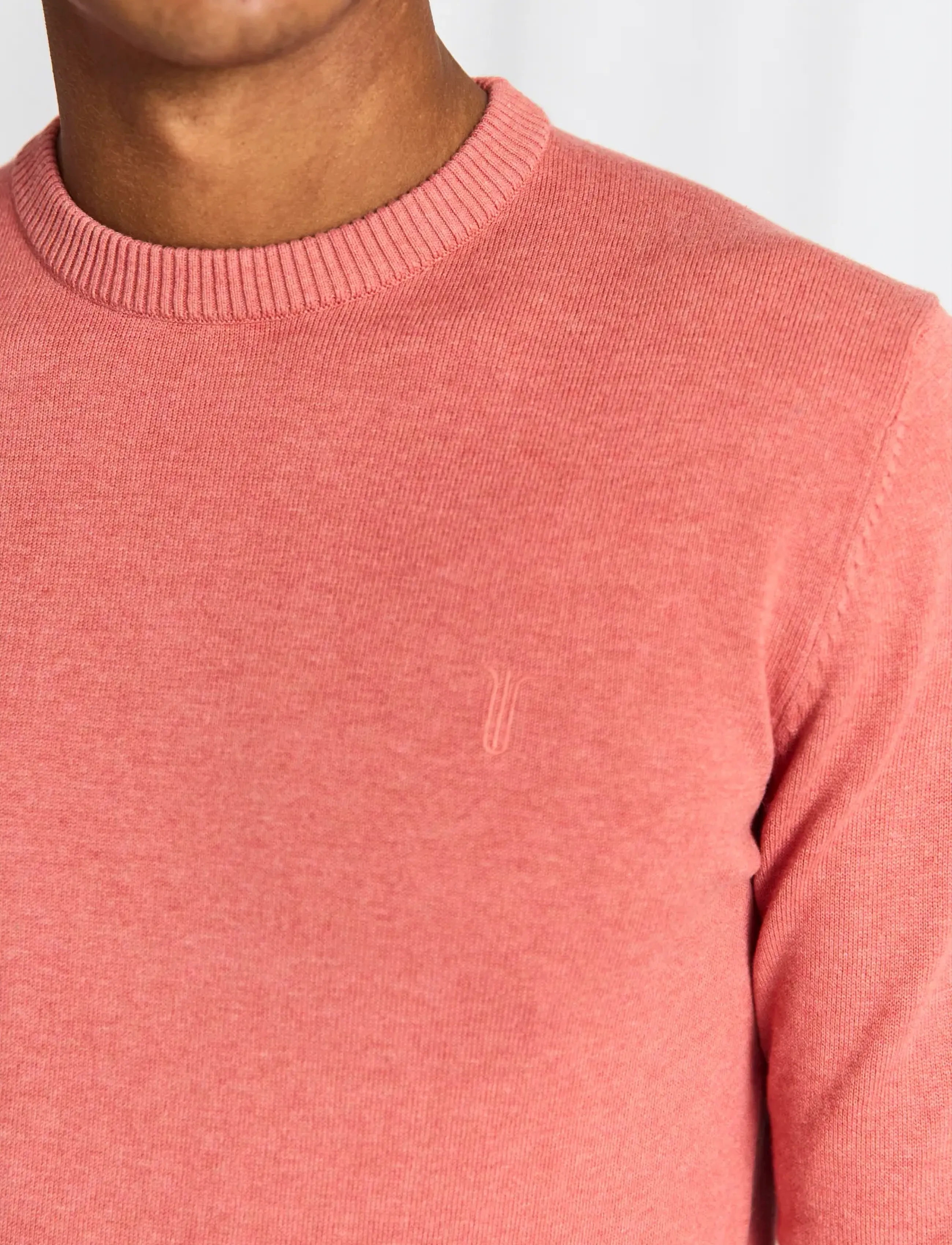 Bruun & Stengade - BS Jupiter Regular Fit Knitwear - rundhals - dusty clay - 4