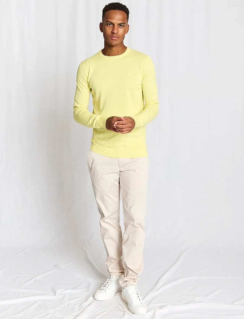 Bruun & Stengade - BS Jupiter Regular Fit Knitwear - rund hals - lemonade - 5