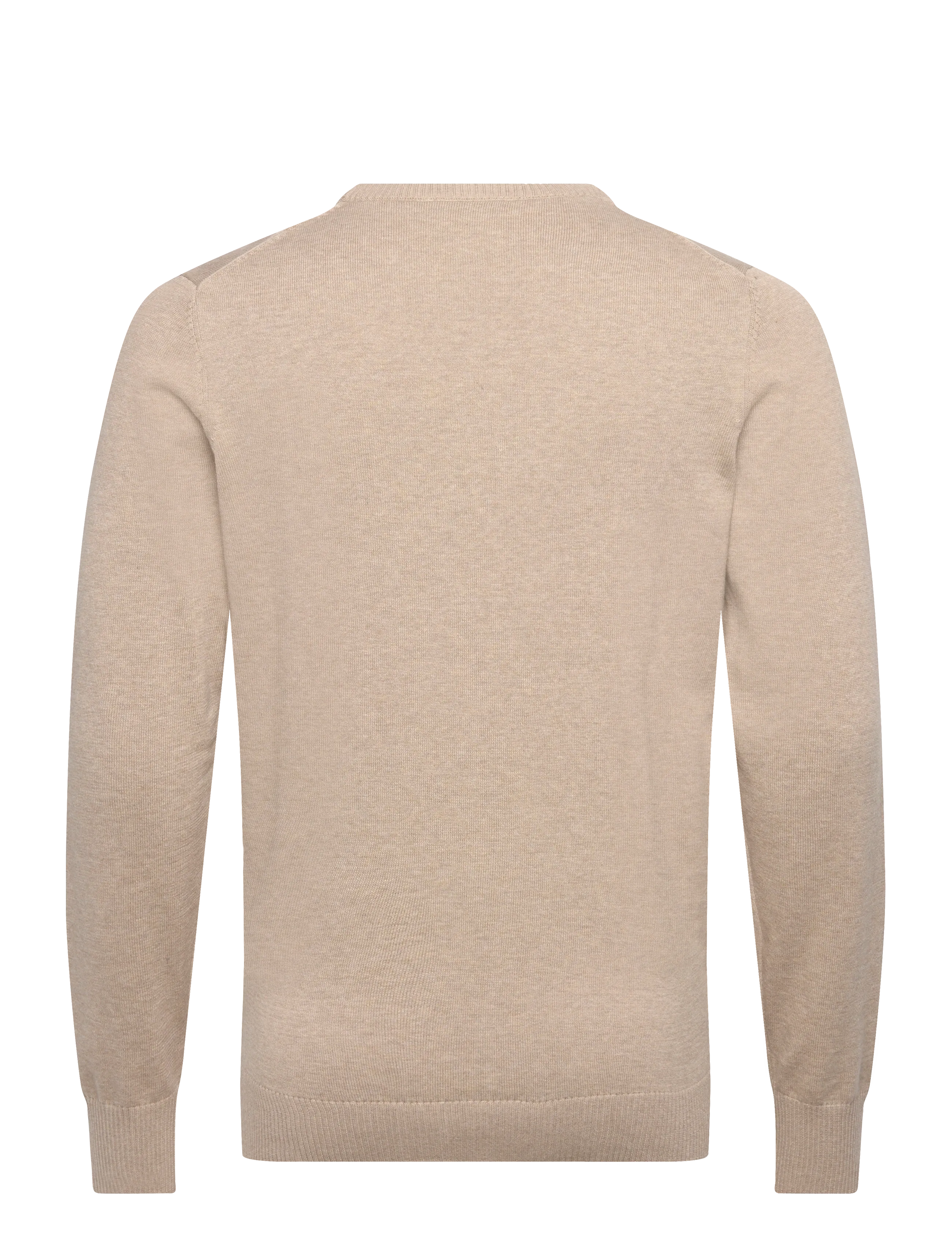 Bruun & Stengade - BS Jupiter Regular Fit Knitwear - Ümmarguse kaelusega kudumid - light brown - 2