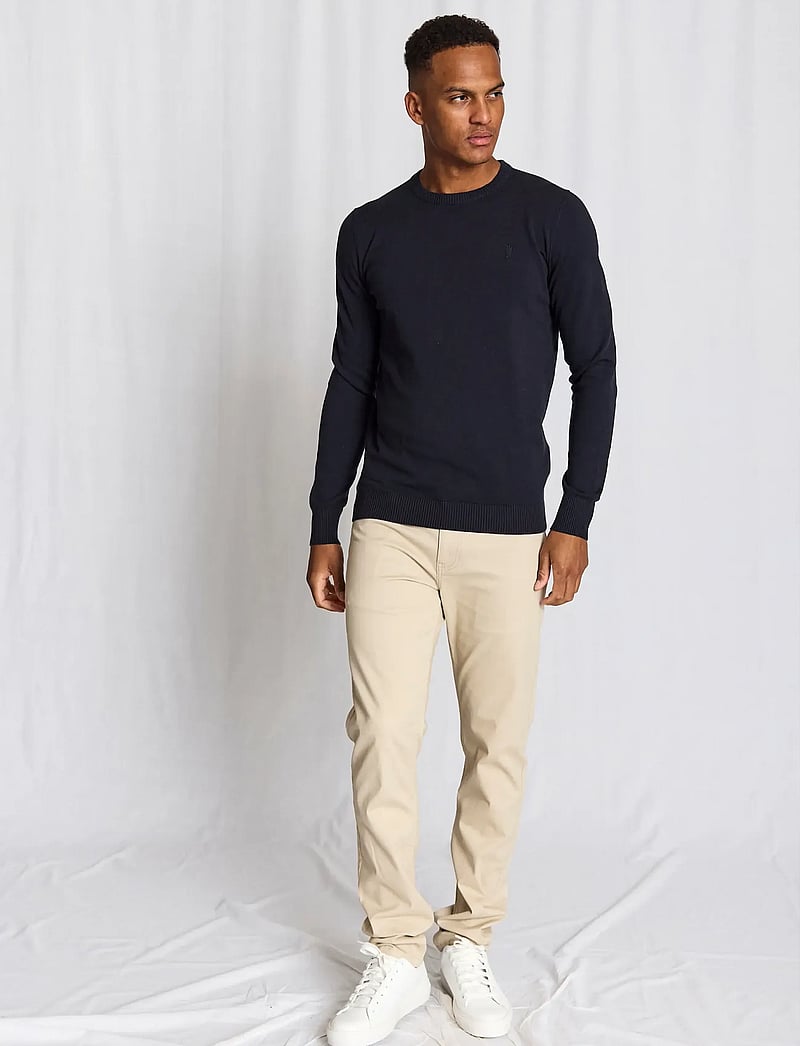 Bruun & Stengade - BS Jupiter Regular Fit Knitwear - rund hals - navy - 5