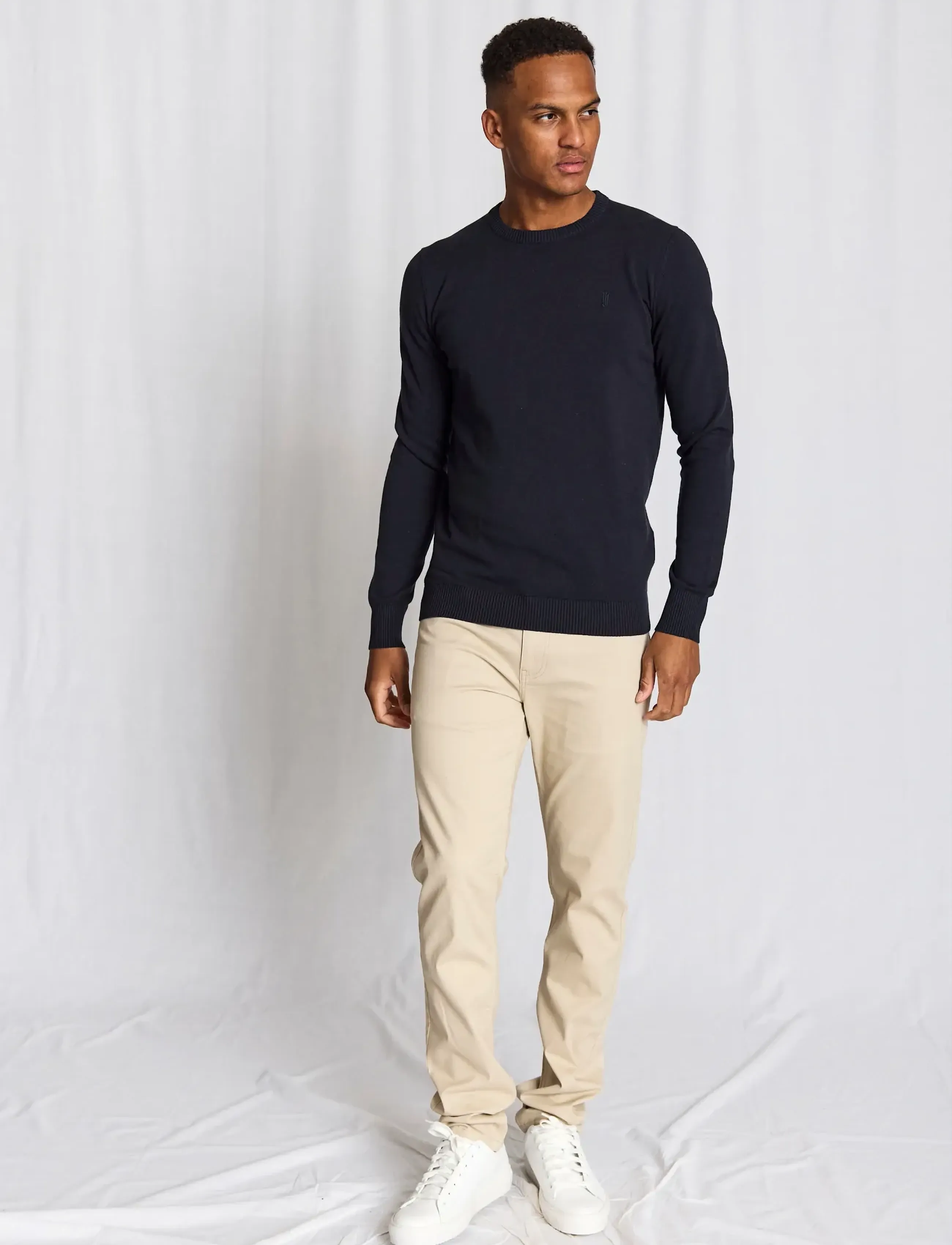 Bruun & Stengade - BS Jupiter Regular Fit Knitwear - rundhals - navy - 5