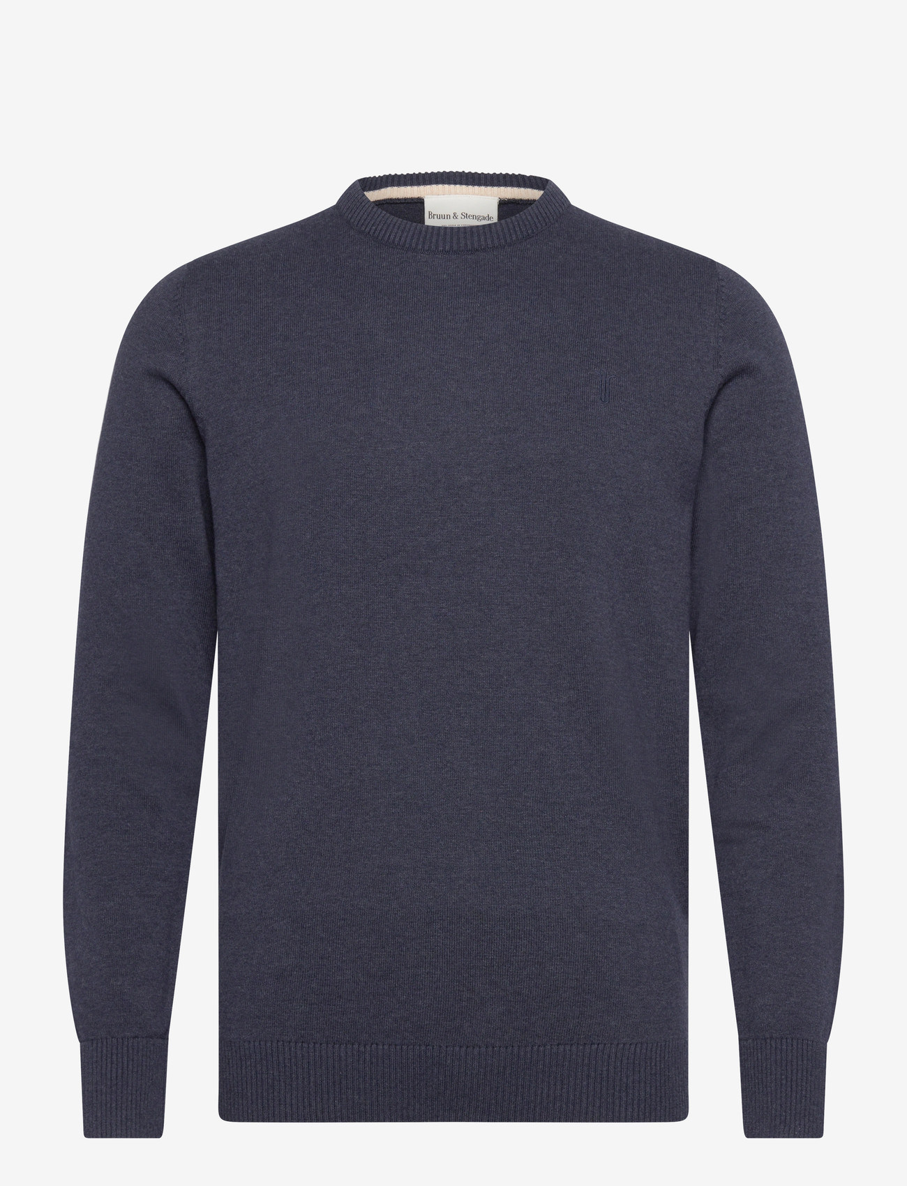 Bruun & Stengade - BS Jupiter Regular Fit Knitwear - rund hals - thunder - 1