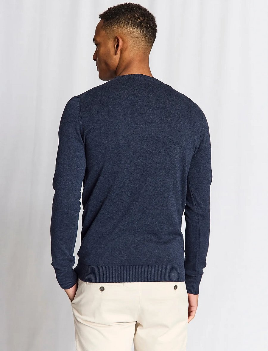 Bruun & Stengade - BS Jupiter Regular Fit Knitwear - round necks - thunder - 3