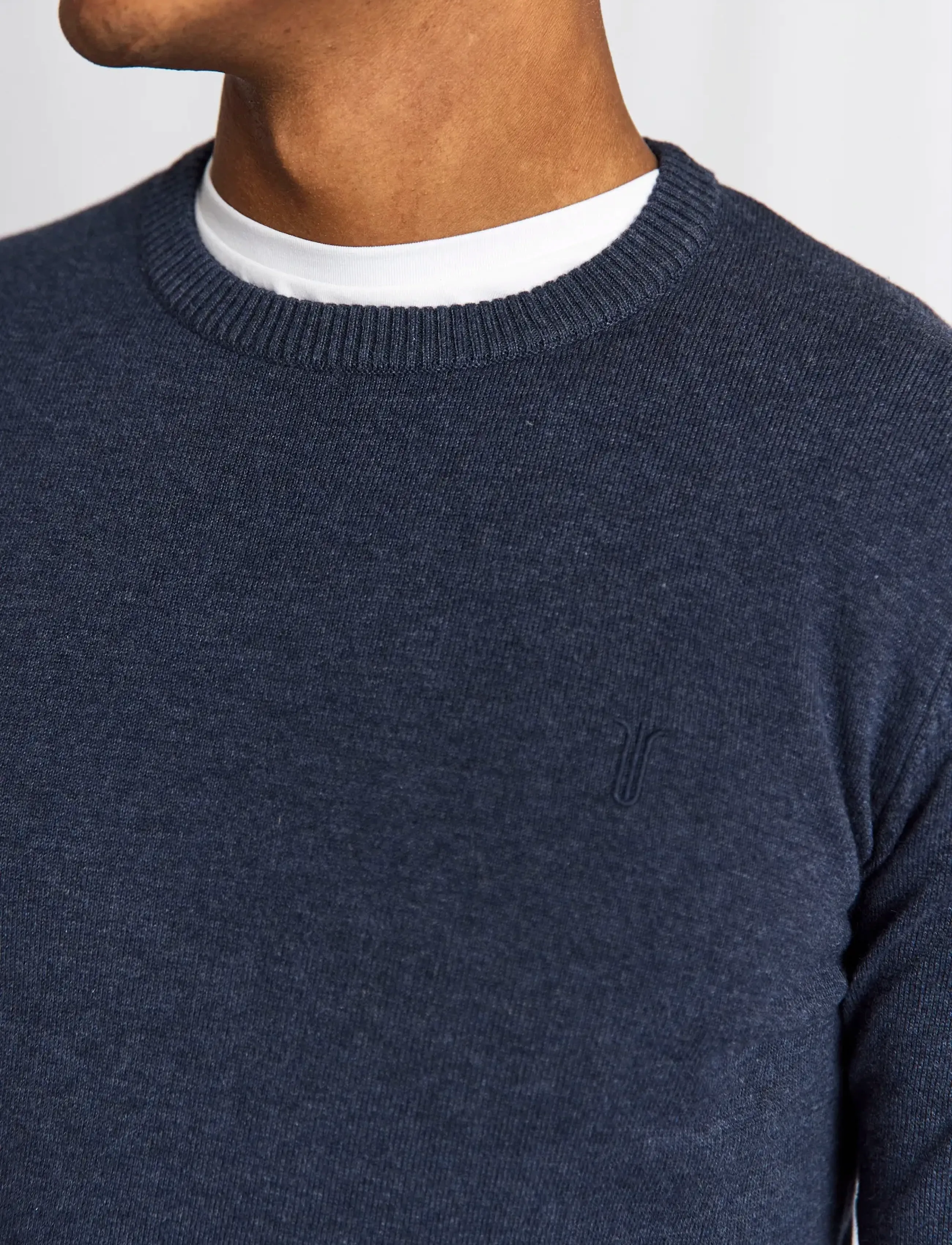 Bruun & Stengade - BS Jupiter Regular Fit Knitwear - round necks - thunder - 4