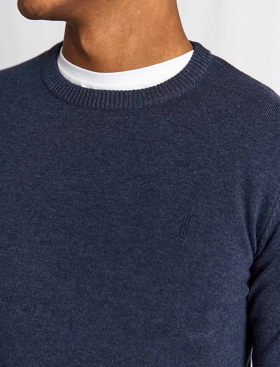 Bruun & Stengade - BS Jupiter Regular Fit Knitwear - round necks - thunder - 4