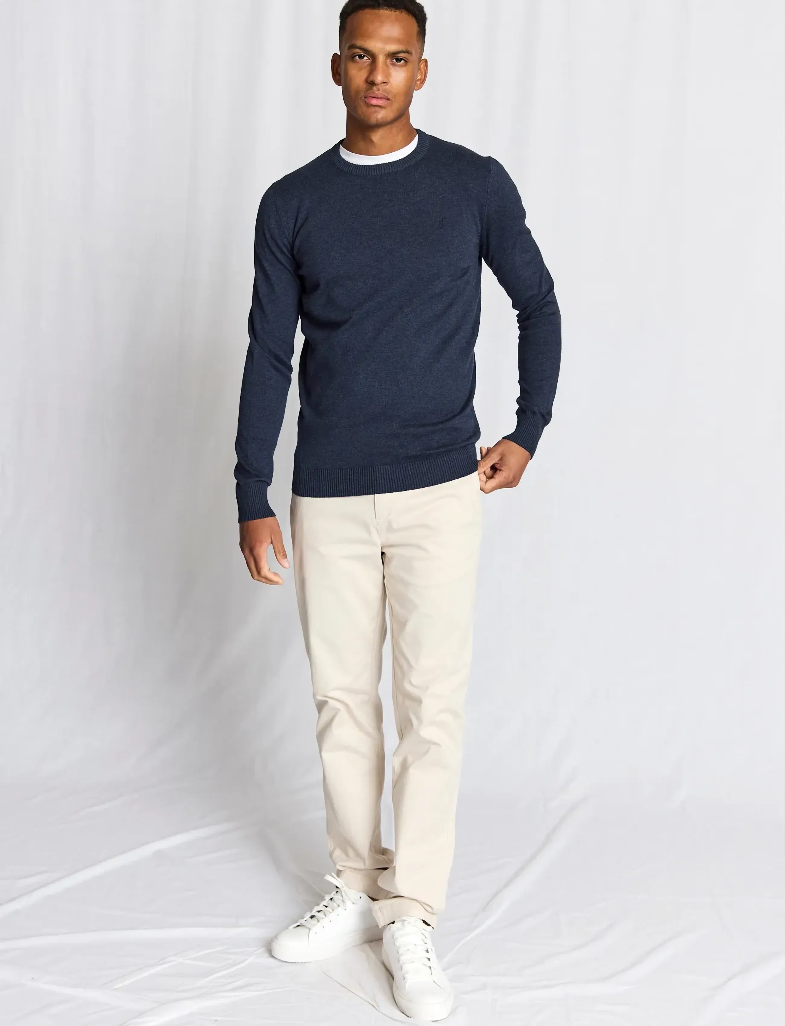 Bruun & Stengade - BS Jupiter Regular Fit Knitwear - round necks - thunder - 5