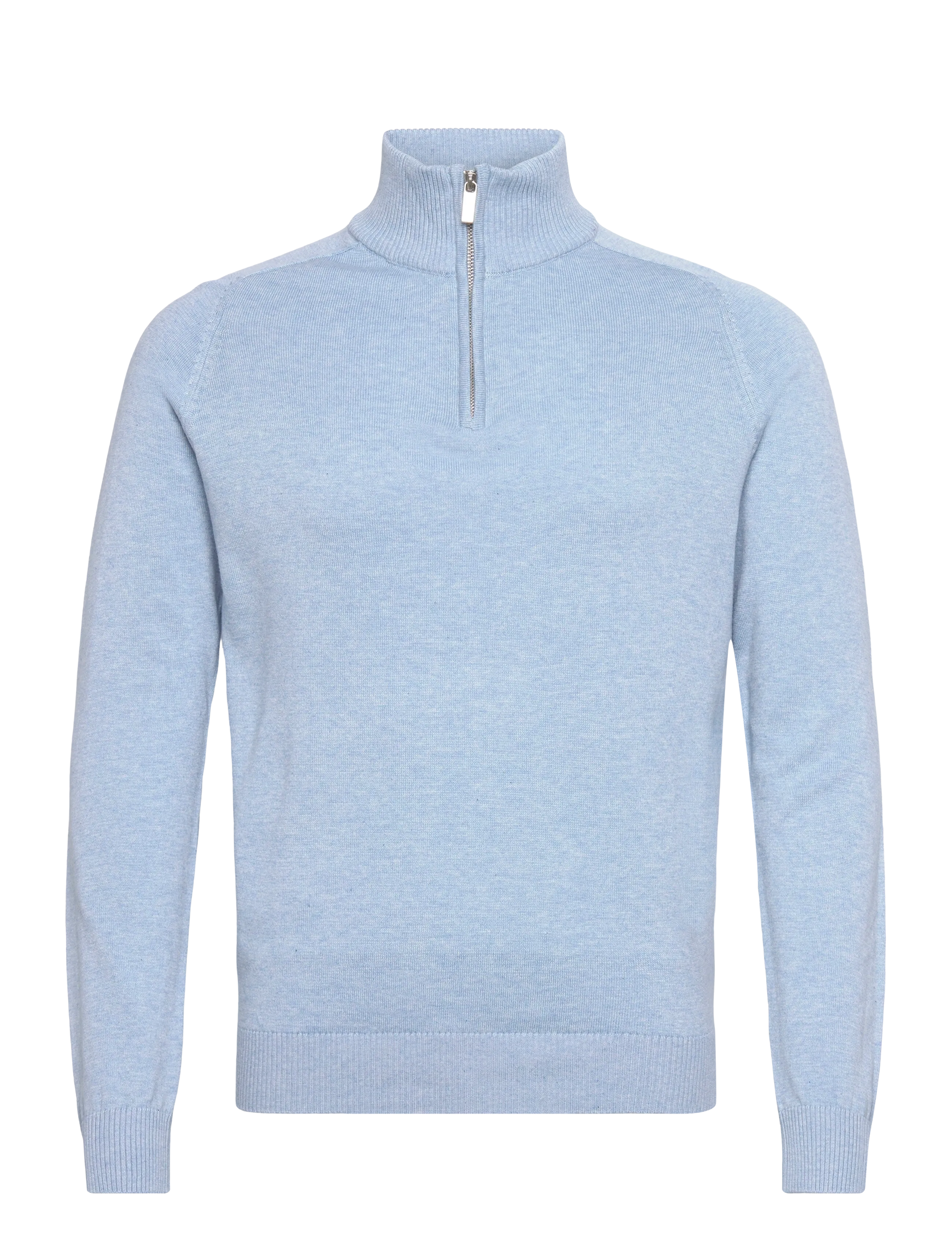 Bruun & Stengade BS Ilario Regular Fit Knitwear - Tøj - LIGHT BLUE / blue
