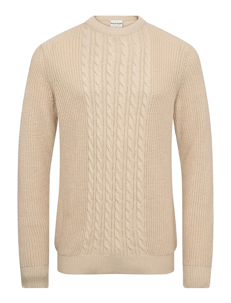 Bruun & Stengade - BS Adriano Regular Fit Knitwear - rund hals - kit - 1