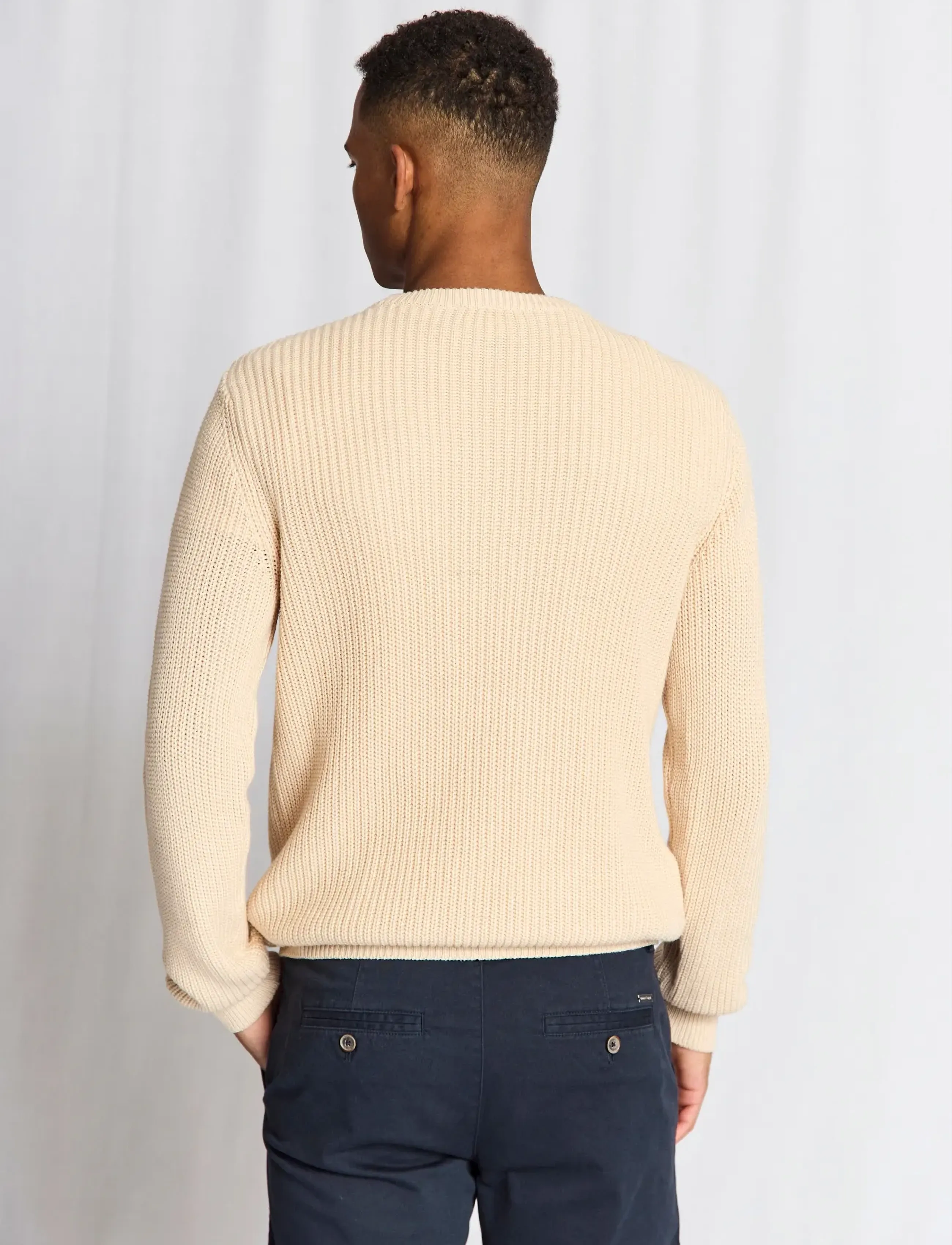 Bruun & Stengade - BS Adriano Regular Fit Knitwear - Ümmarguse kaelusega kudumid - kit - 3