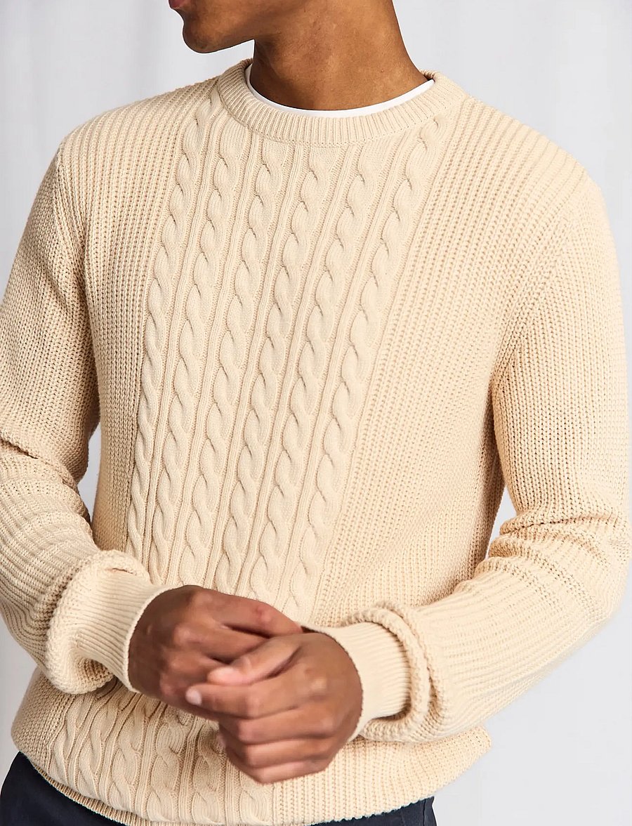 Bruun & Stengade - BS Adriano Regular Fit Knitwear - rundhals - kit - 4