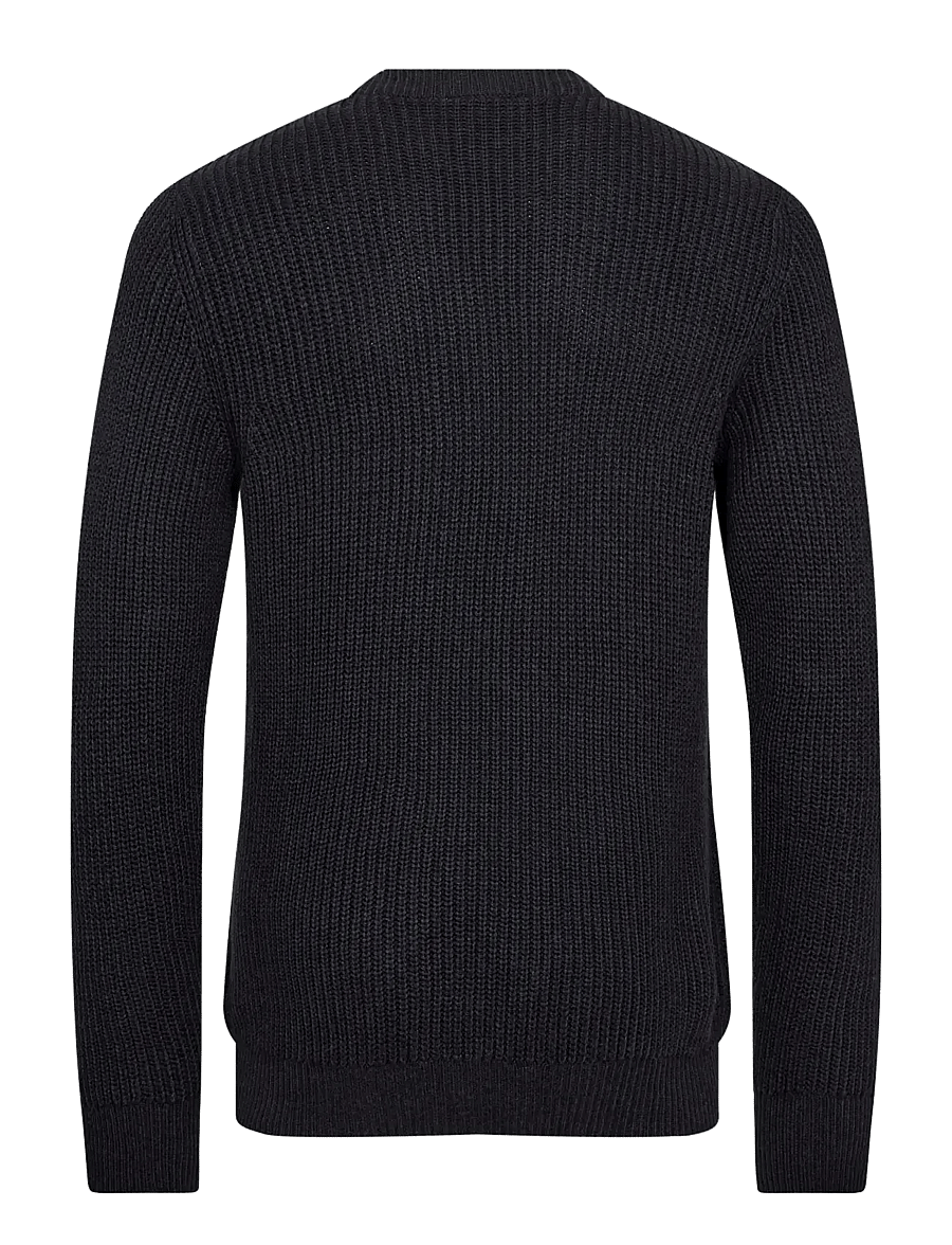 Bruun & Stengade - BS Adriano Regular Fit Knitwear - rundhals - navy - 2