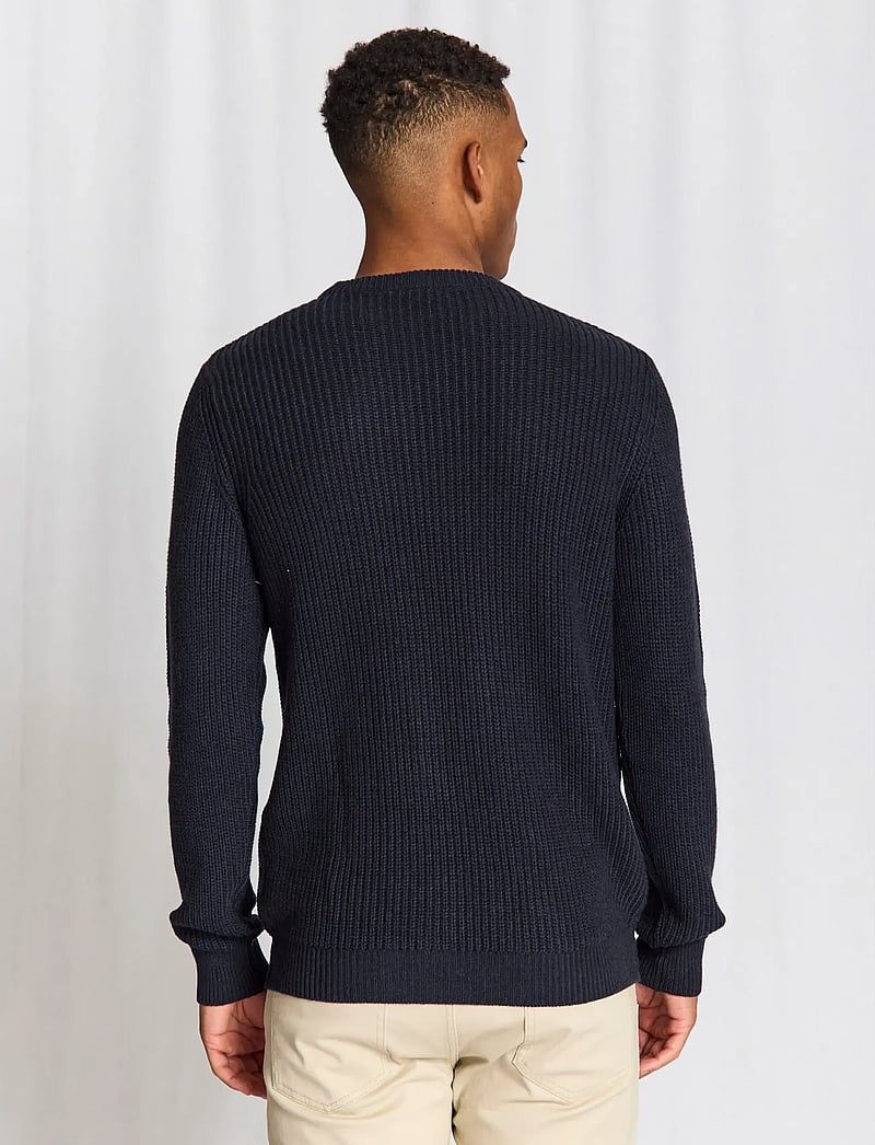 Bruun & Stengade - BS Adriano Regular Fit Knitwear - rund hals - navy - 3