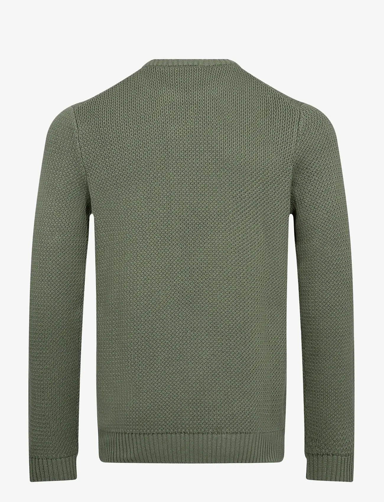 Bruun & Stengade - BS Raffaele Regular Fit Knitwear - rundhalsad - green - 2