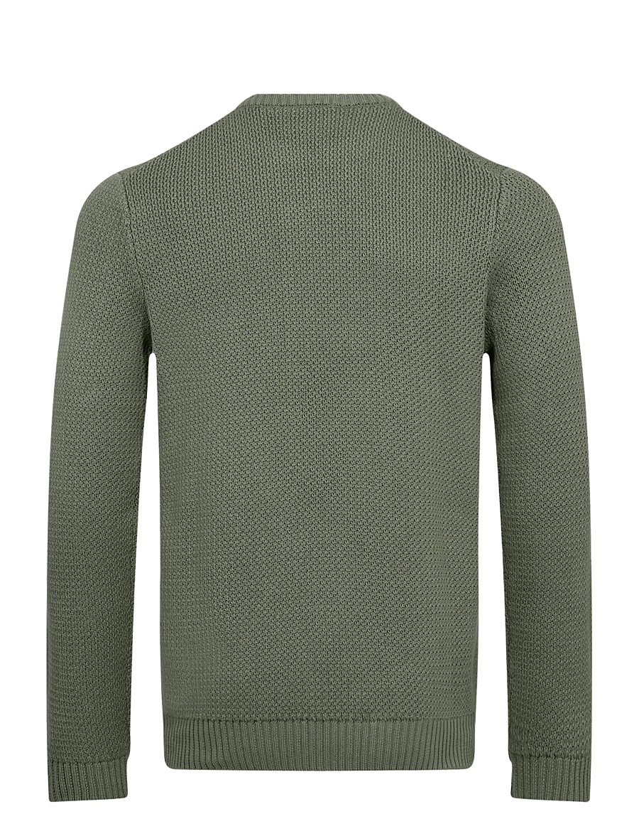 Bruun & Stengade - BS Raffaele Regular Fit Knitwear - rund hals - green - 2