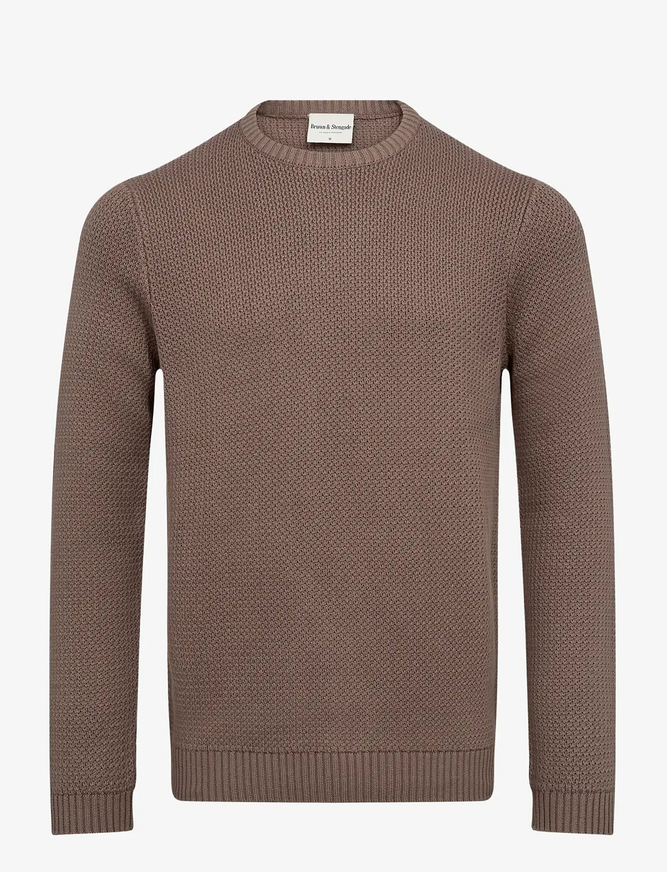 Bruun & Stengade - BS Raffaele Regular Fit Knitwear - rundhals - greige - 1