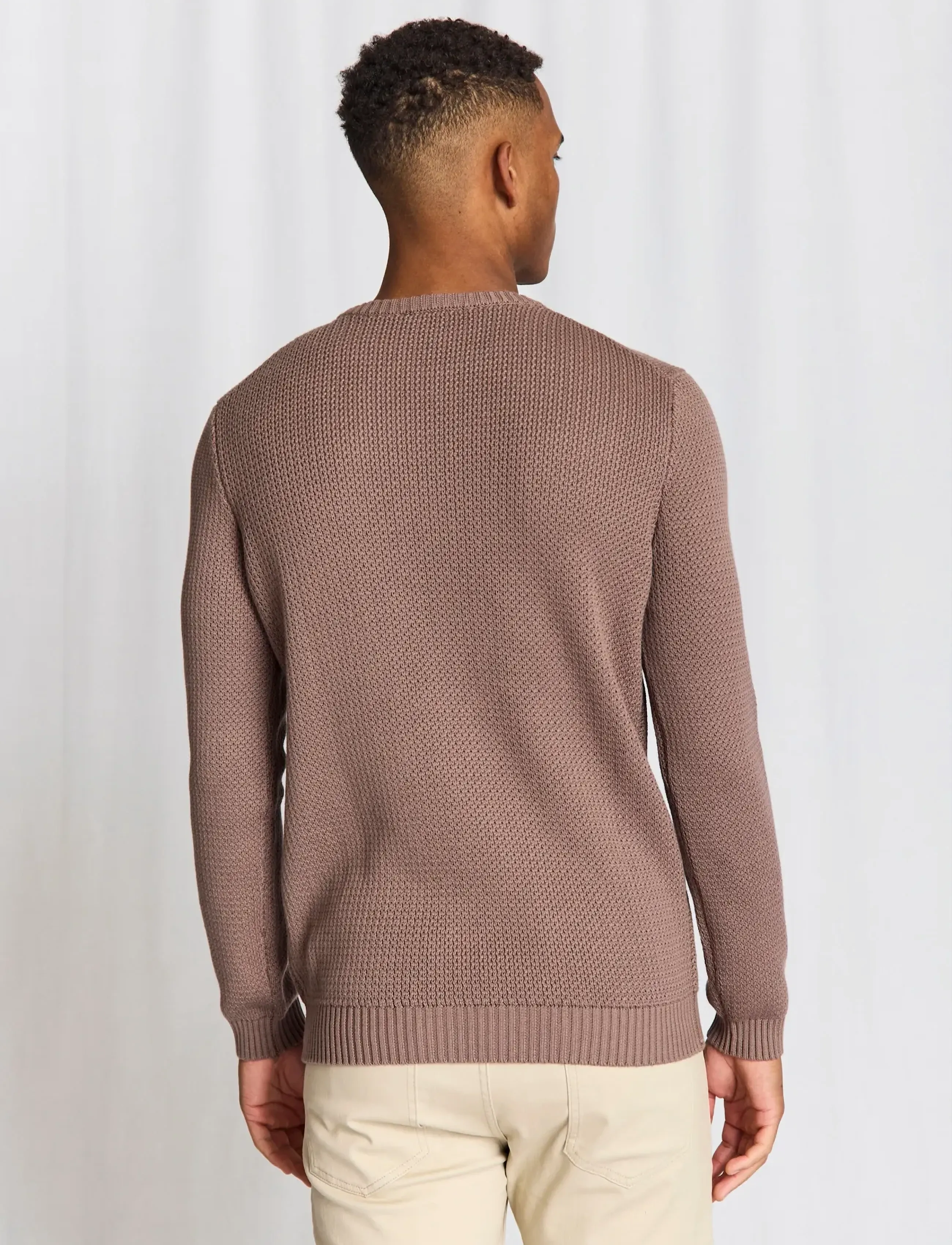 Bruun & Stengade Bs Raffaele Regular Fit Knitwear stickade tröjor herr – bild 2