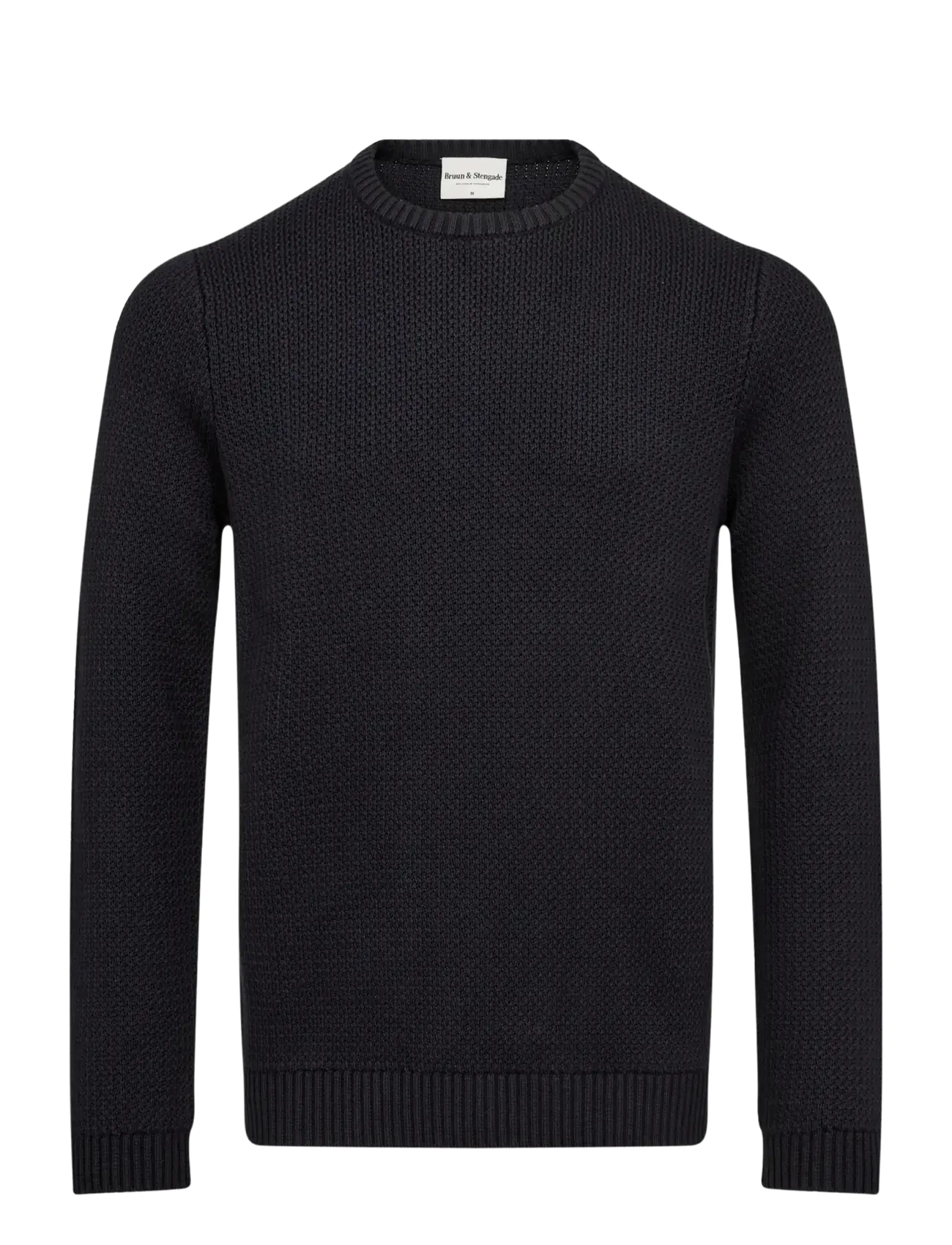 Bruun & Stengade BS Raffaele Regular Fit Knitwear - Strickmode - NAVY / black