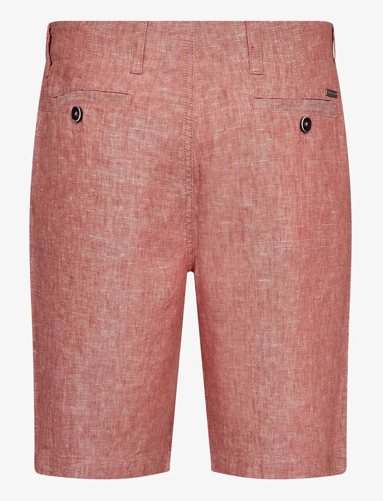 Bruun & Stengade - BS Paolos Regular Fit Shorts - hørshorts - dusty clay - 2