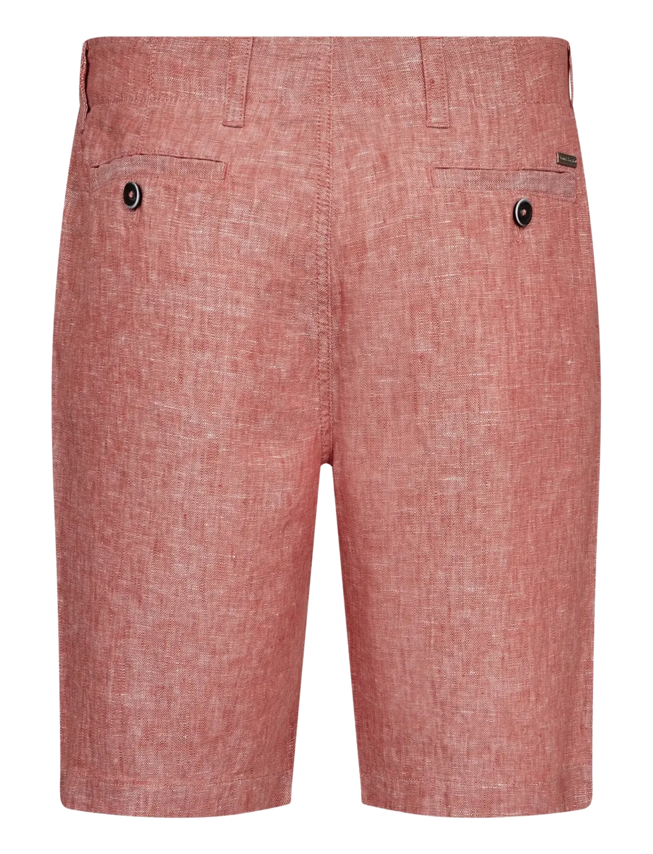 Bruun & Stengade - BS Paolos Regular Fit Shorts - linen shorts - dusty clay - 2