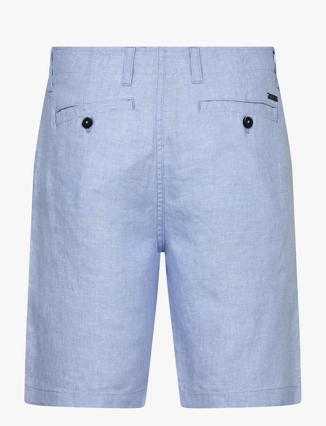 Bruun & Stengade - BS Paolos Regular Fit Shorts - hørshorts - light blue - 2