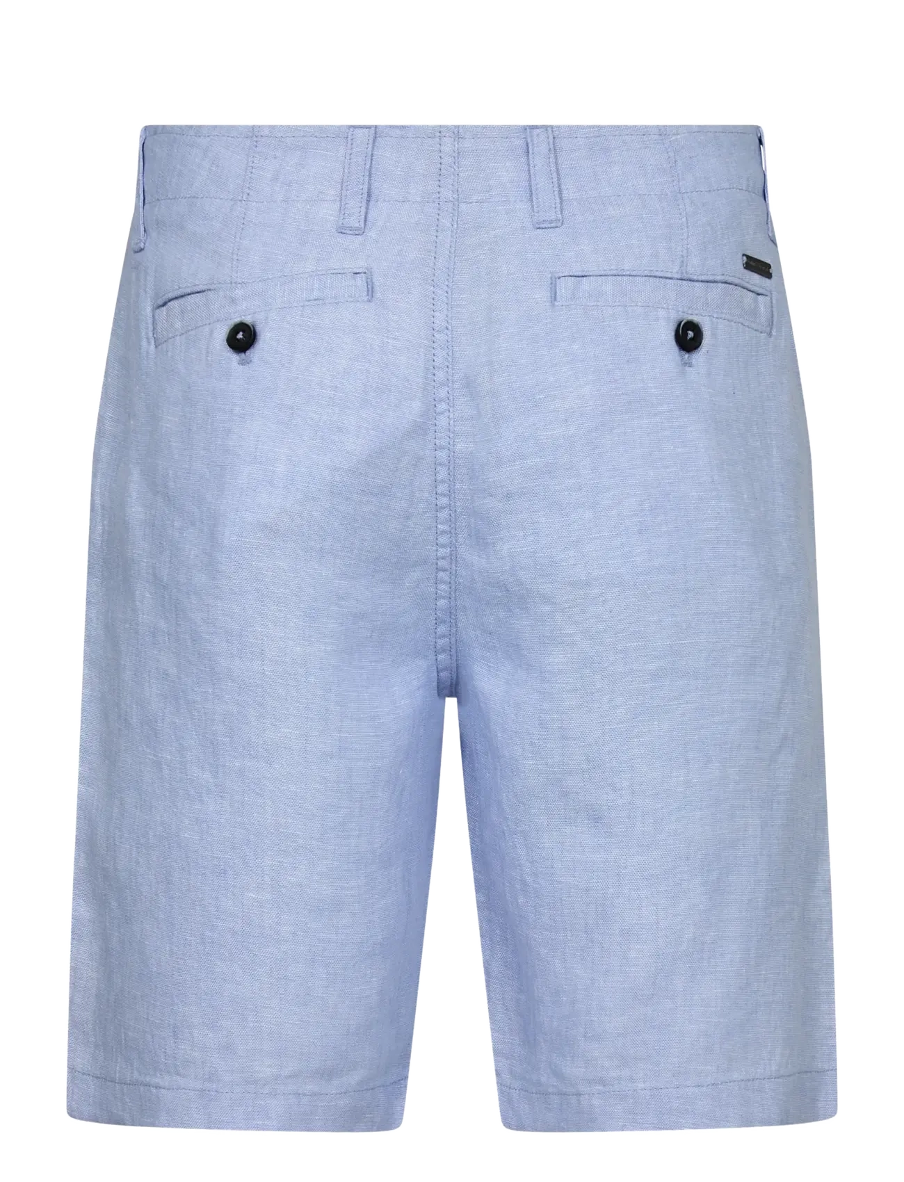 Bruun & Stengade - BS Paolos Regular Fit Shorts - linen shorts - light blue - 2
