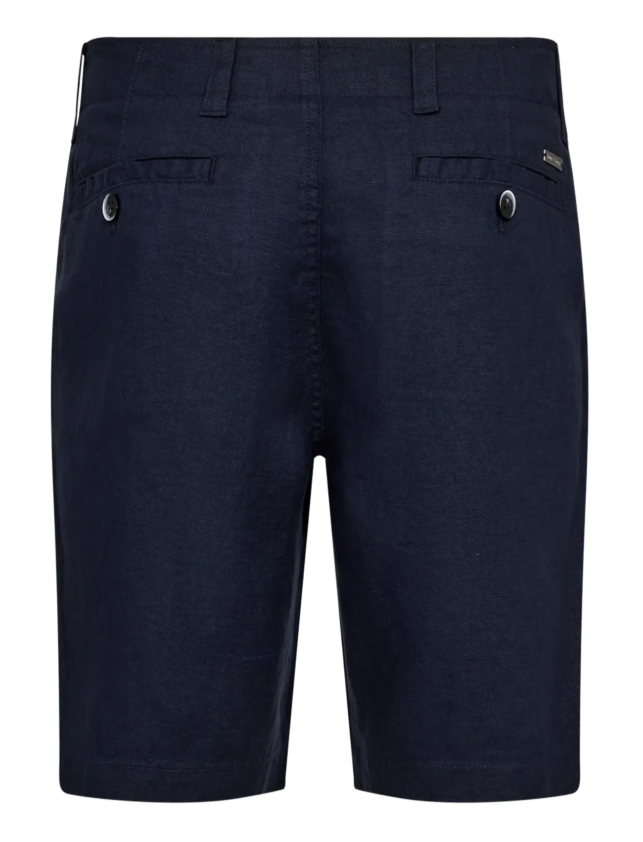 Bruun & Stengade - BS Paolos Regular Fit Shorts - linneshorts - navy - 2