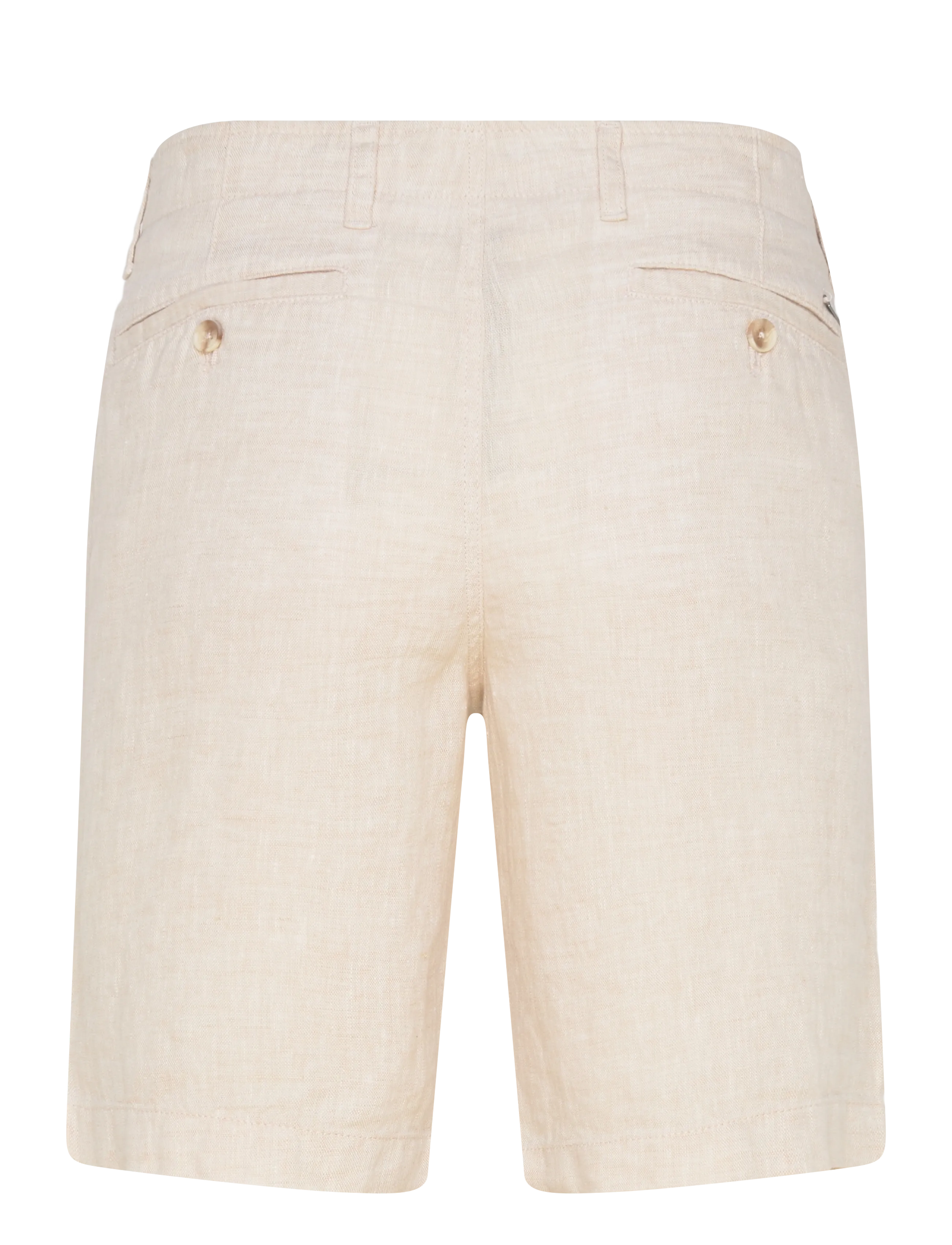 Bruun & Stengade - BS Paolos Regular Fit Shorts - linen shorts - sand - 2
