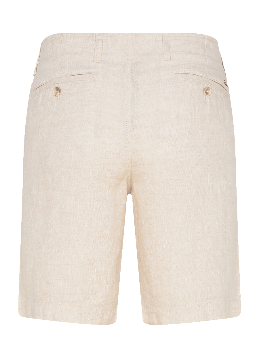 Bruun & Stengade - BS Paolos Regular Fit Shorts - linen shorts - sand - 2