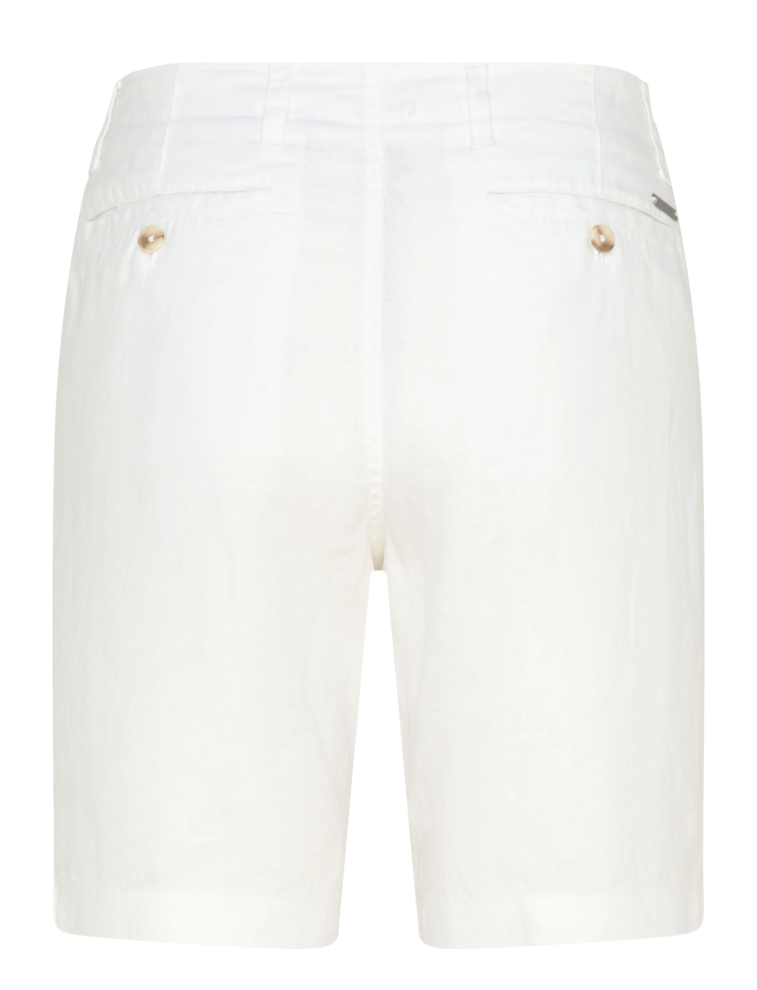 Bruun & Stengade - BS Paolos Regular Fit Shorts - vacation essentials - white - 2