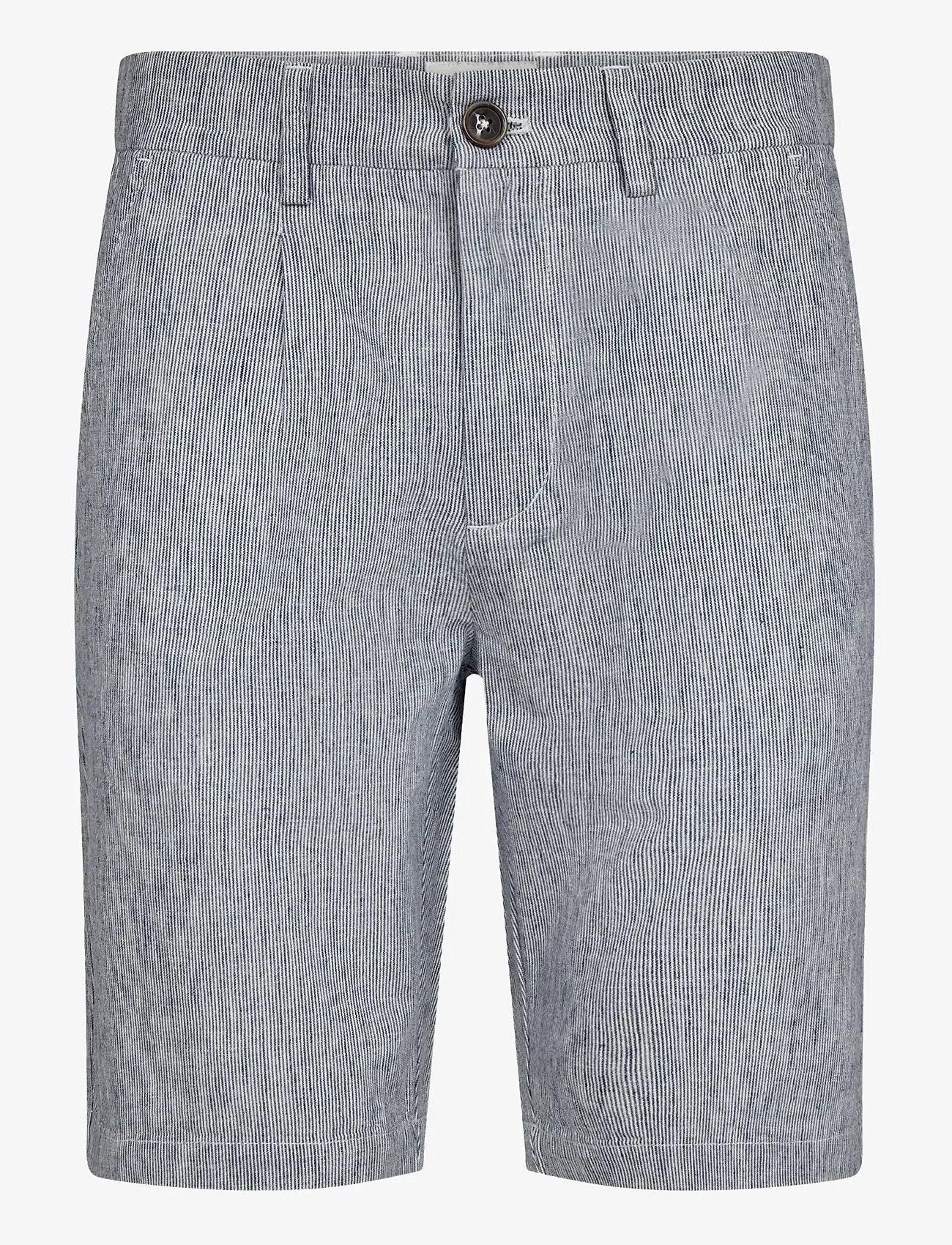 Bruun & Stengade - BS Darion Regular Fit Shorts - midsummer - navy/white - 1