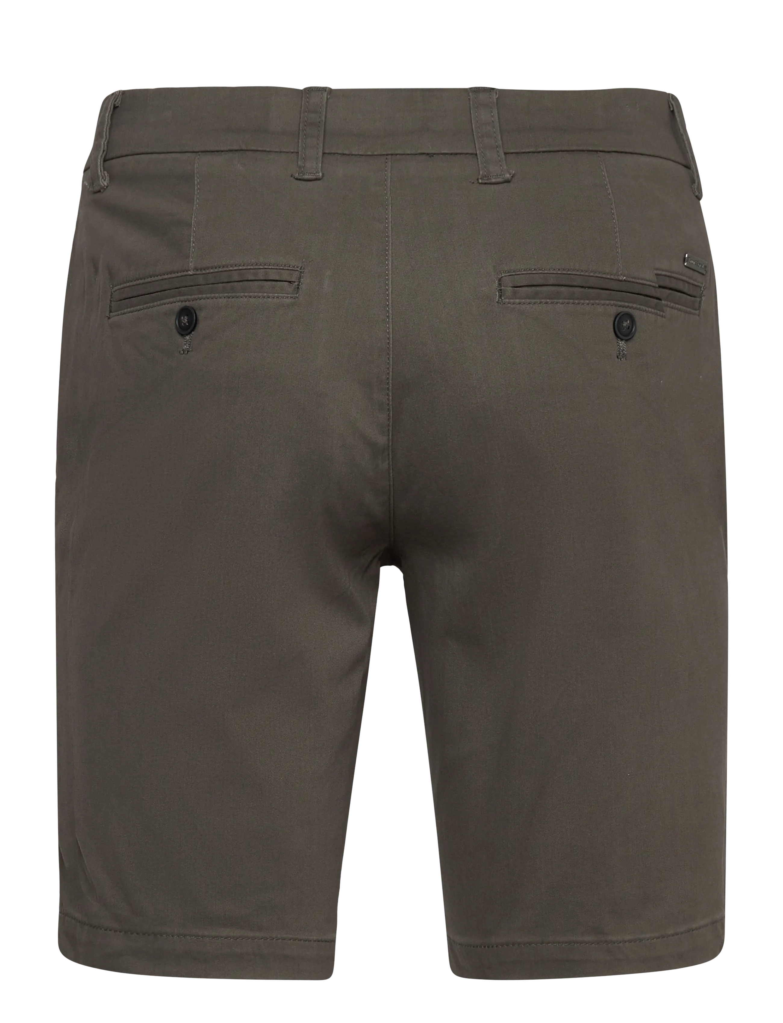 Bruun & Stengade - BS Loris Regular Fit Shorts - chinos shorts - army - 1