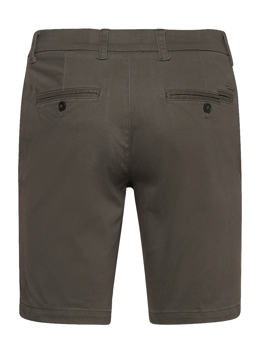 Bruun & Stengade - BS Loris Regular Fit Shorts - chinos shorts - army - 1