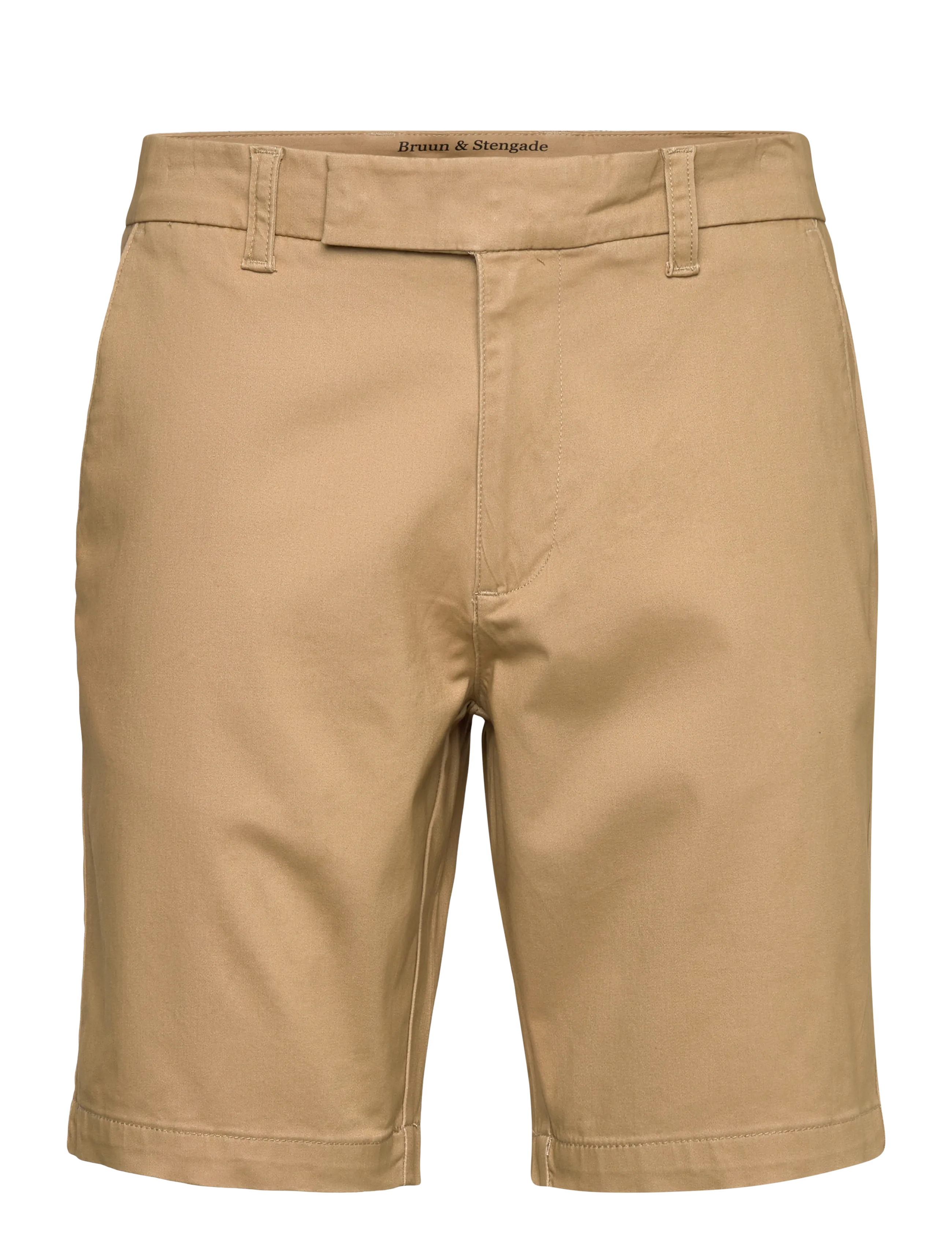Bruun & Stengade - BS Loris Regular Fit Shorts - chinos shorts - beige - 0