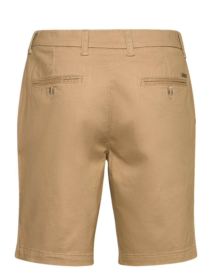 Bruun & Stengade - BS Loris Regular Fit Shorts - chino lühikesed püksid - beige - 1