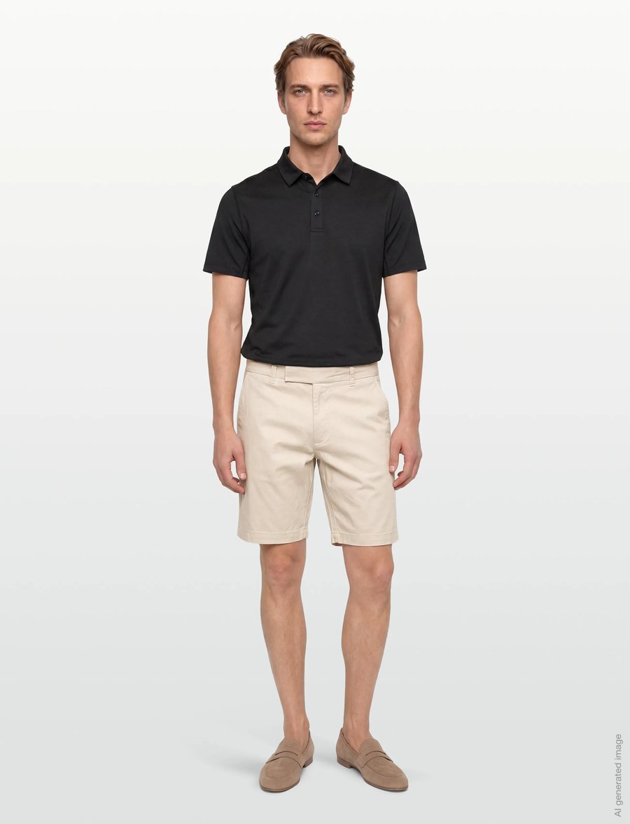Bruun & Stengade - BS Loris Regular Fit Shorts - chinos shorts - kit - 0