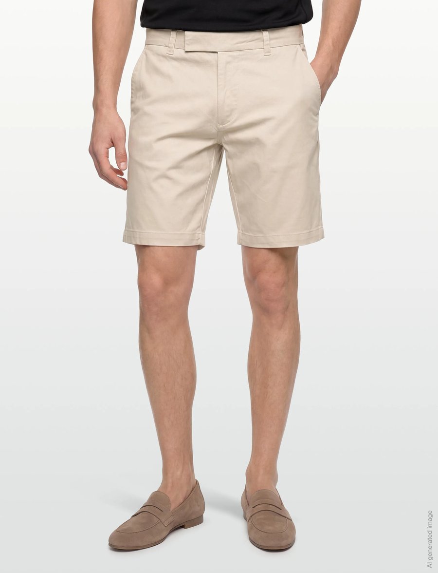 Bruun & Stengade - BS Loris Regular Fit Shorts - chinos shorts - kit - 3