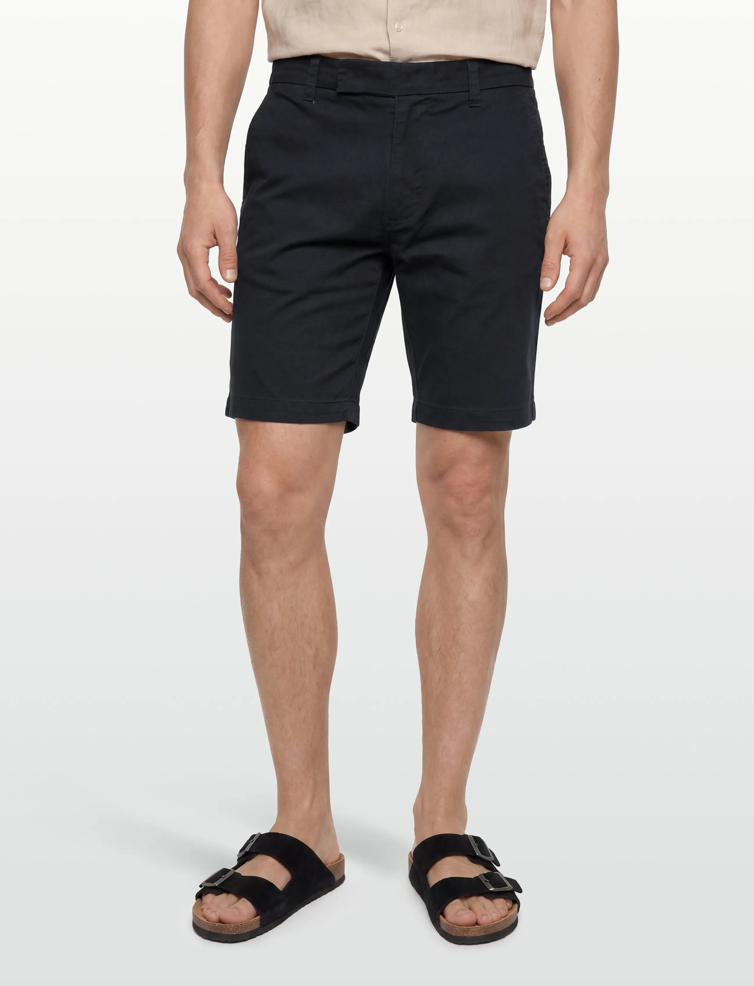Bruun & Stengade - BS Loris Regular Fit Shorts - chinos shorts - navy - 3