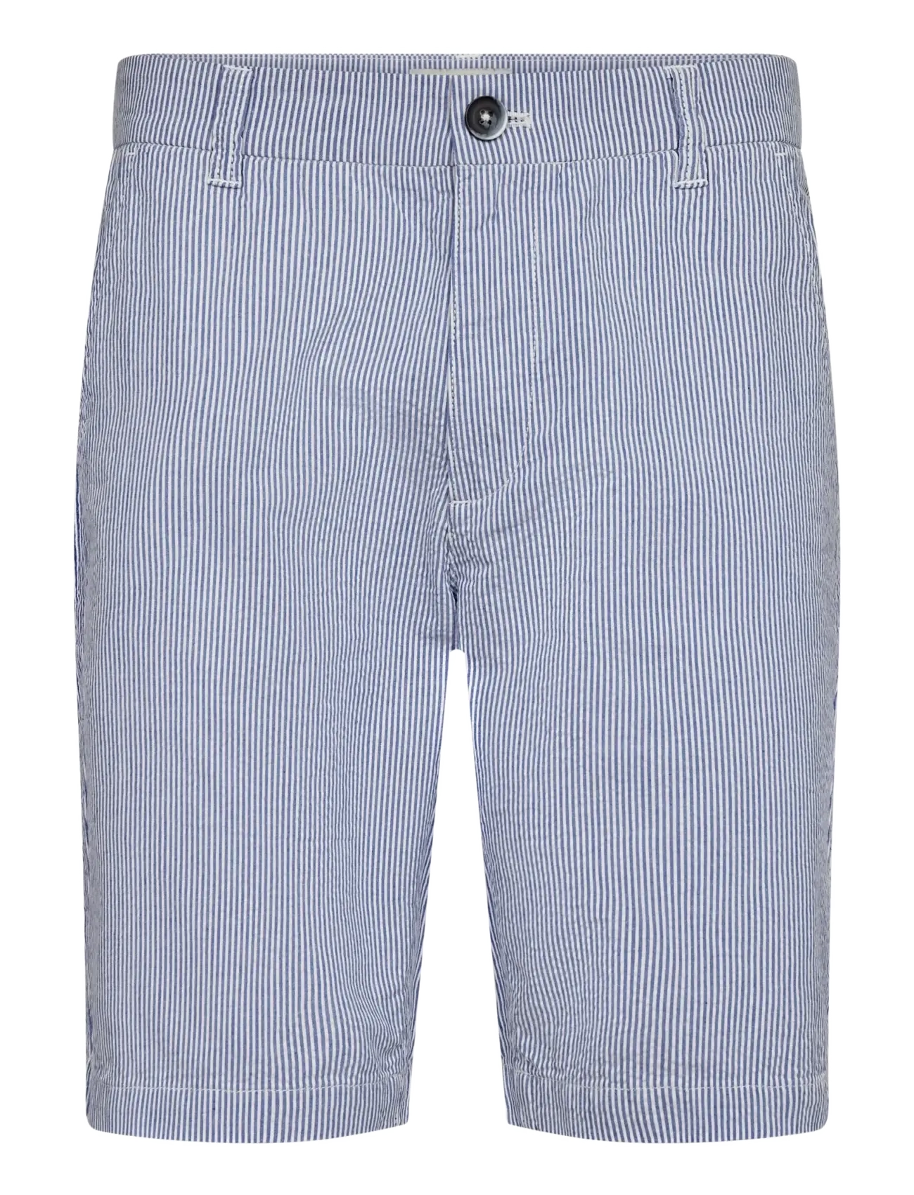 Bruun & Stengade BS Elio Regular Fit Shorts - Shorts - BLUE/WHITE / blue