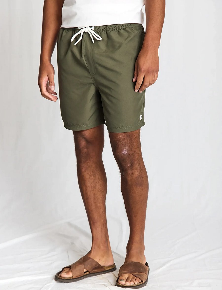 Bruun & Stengade - BS Havana Regular Fit Swim - badshorts - army - 3