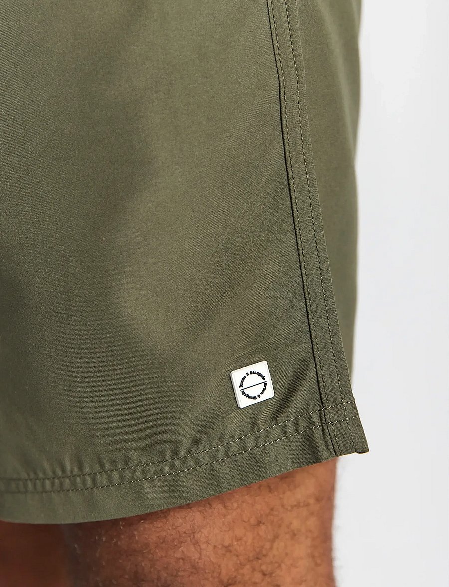Bruun & Stengade - BS Havana Regular Fit Swim - badshorts - army - 5