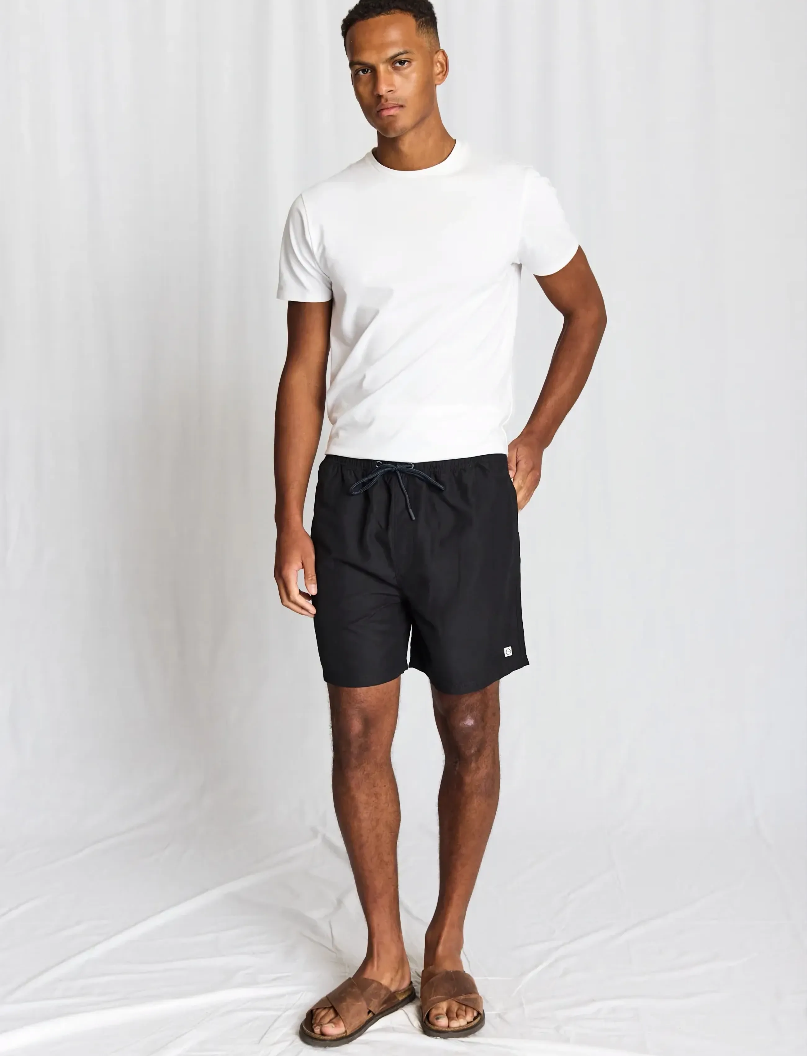 Bruun & Stengade - BS Havana Regular Fit Swim - swim shorts - black - 3