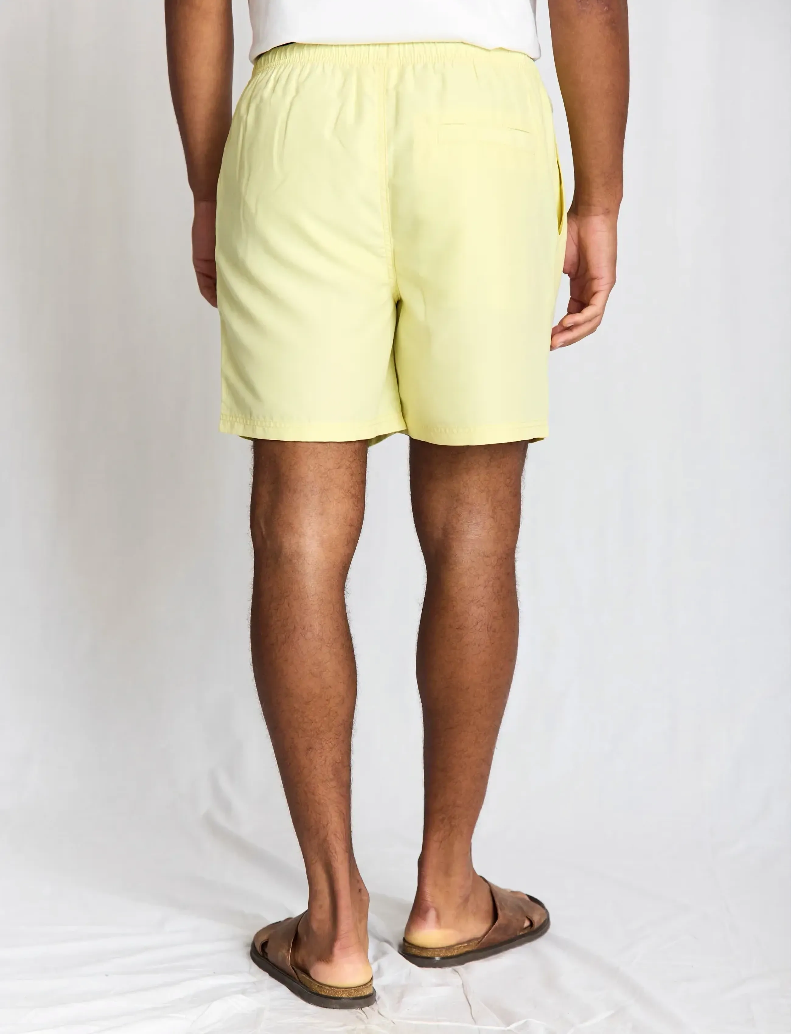 Bruun & Stengade - BS Havana Regular Fit Swim - swim shorts - lemonade - 5