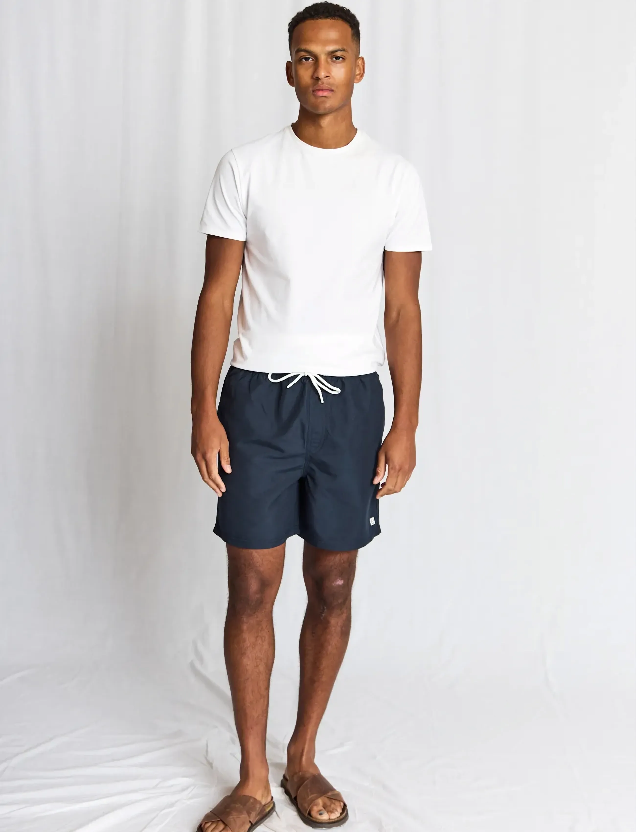 Bruun & Stengade - BS Havana Regular Fit Swim - swim shorts - navy - 5