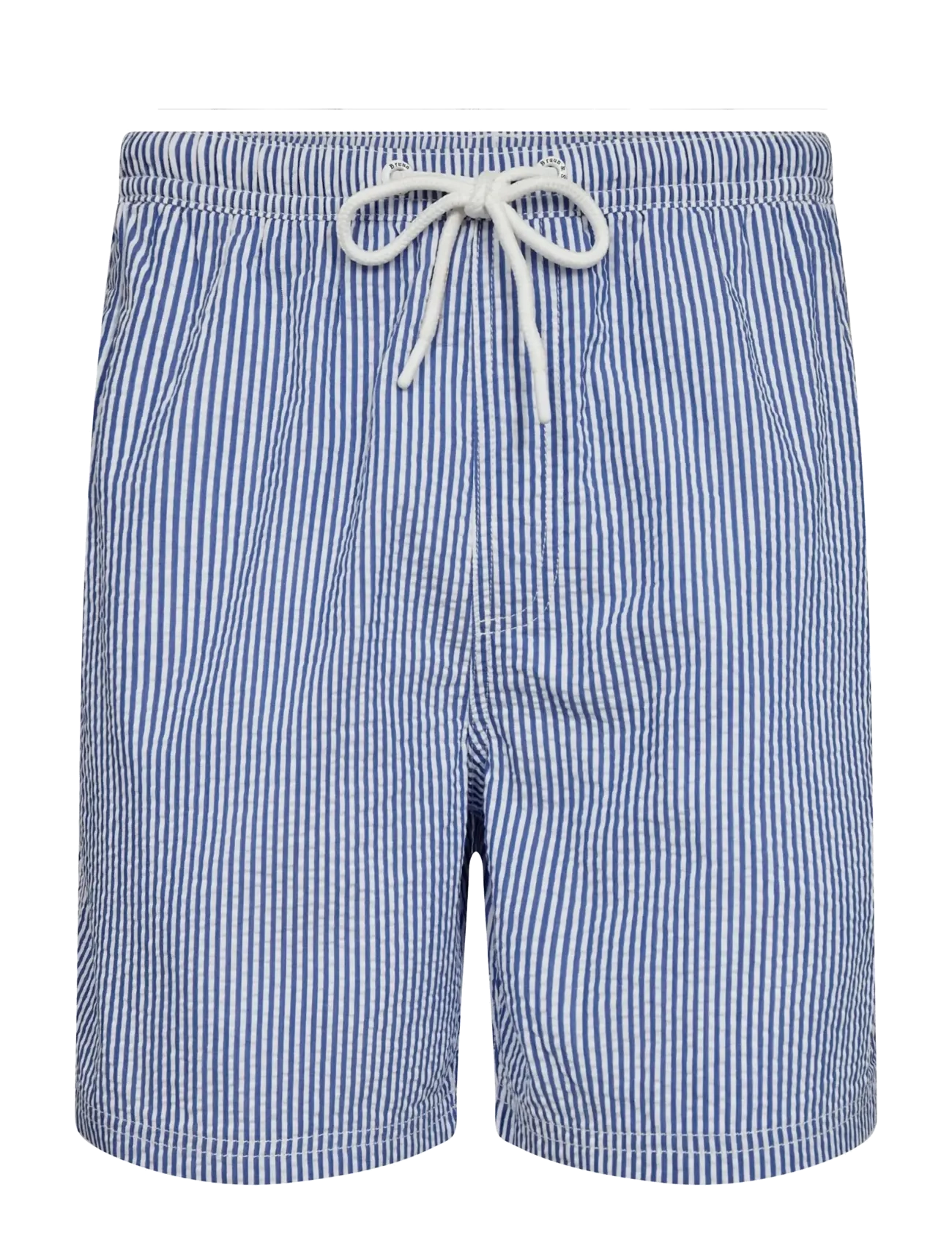 Bruun & Stengade BS Bahia Regular Fit Swim - Tøj - BLUE/WHITE / blue