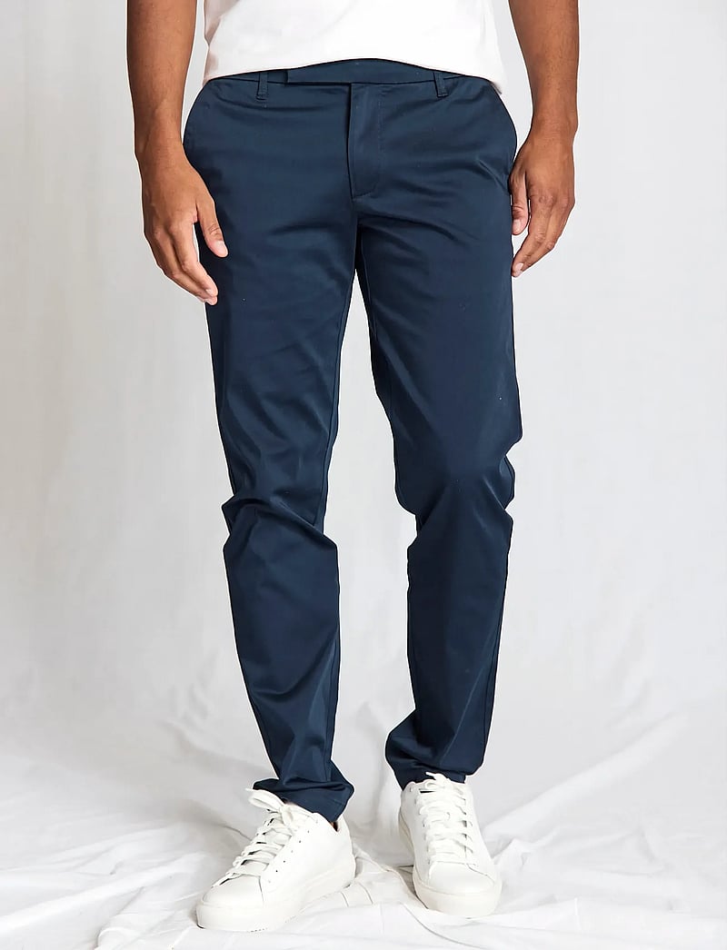 Bruun & Stengade - BS Salvatore Regular Fit Chinos - chinos - navy - 3