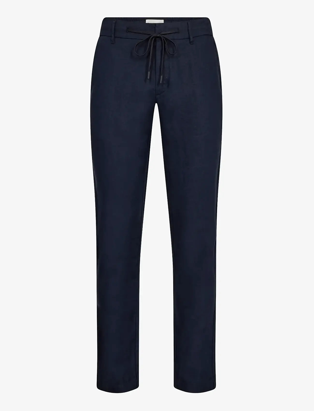 Bruun & Stengade - BS Ginos Regular Fit Chinos - leinenhosen - navy - 1