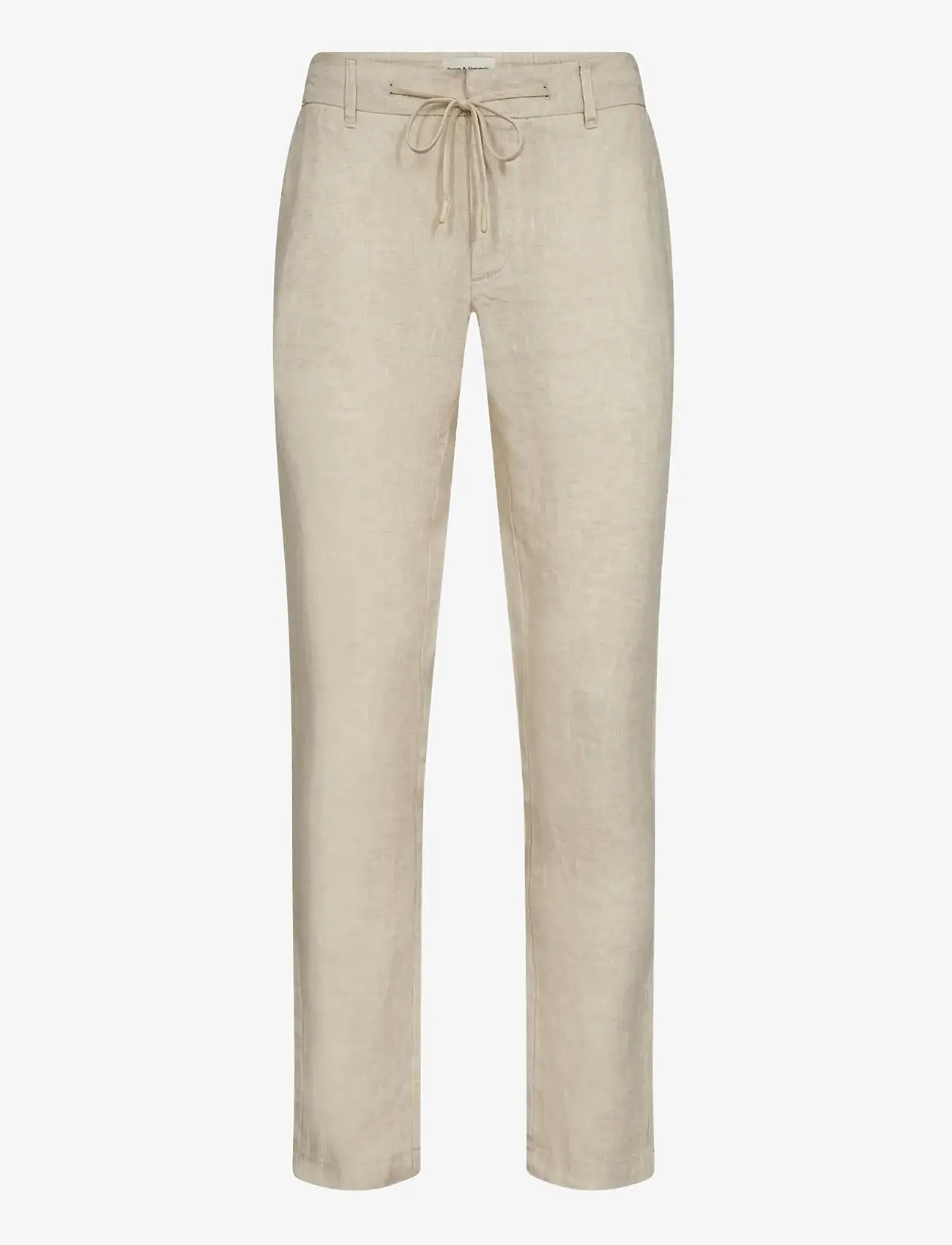Bruun & Stengade - BS Ginos Regular Fit Chinos - linen trousers - sand - 1